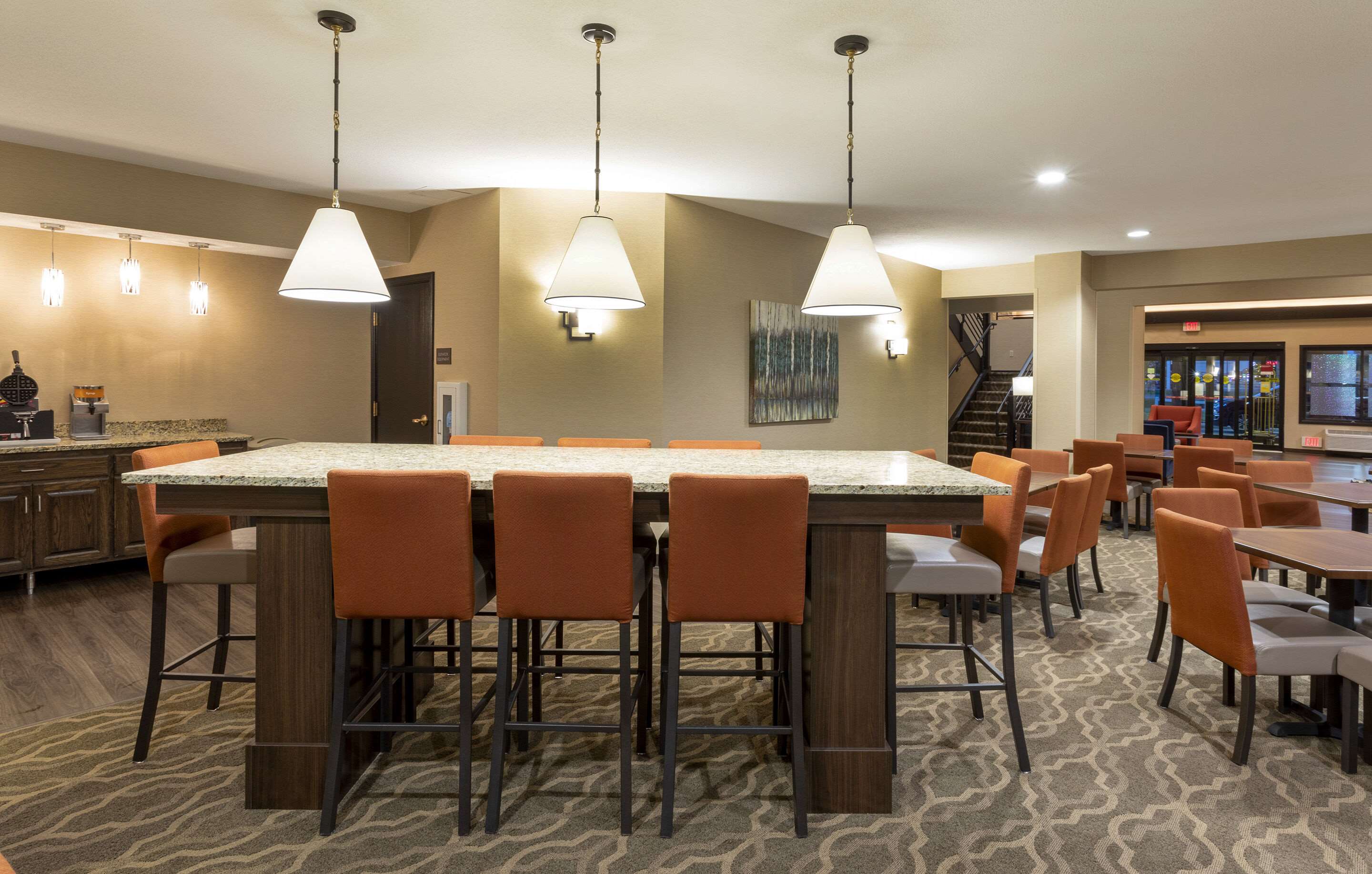 Breakfast area | Comfort Suites