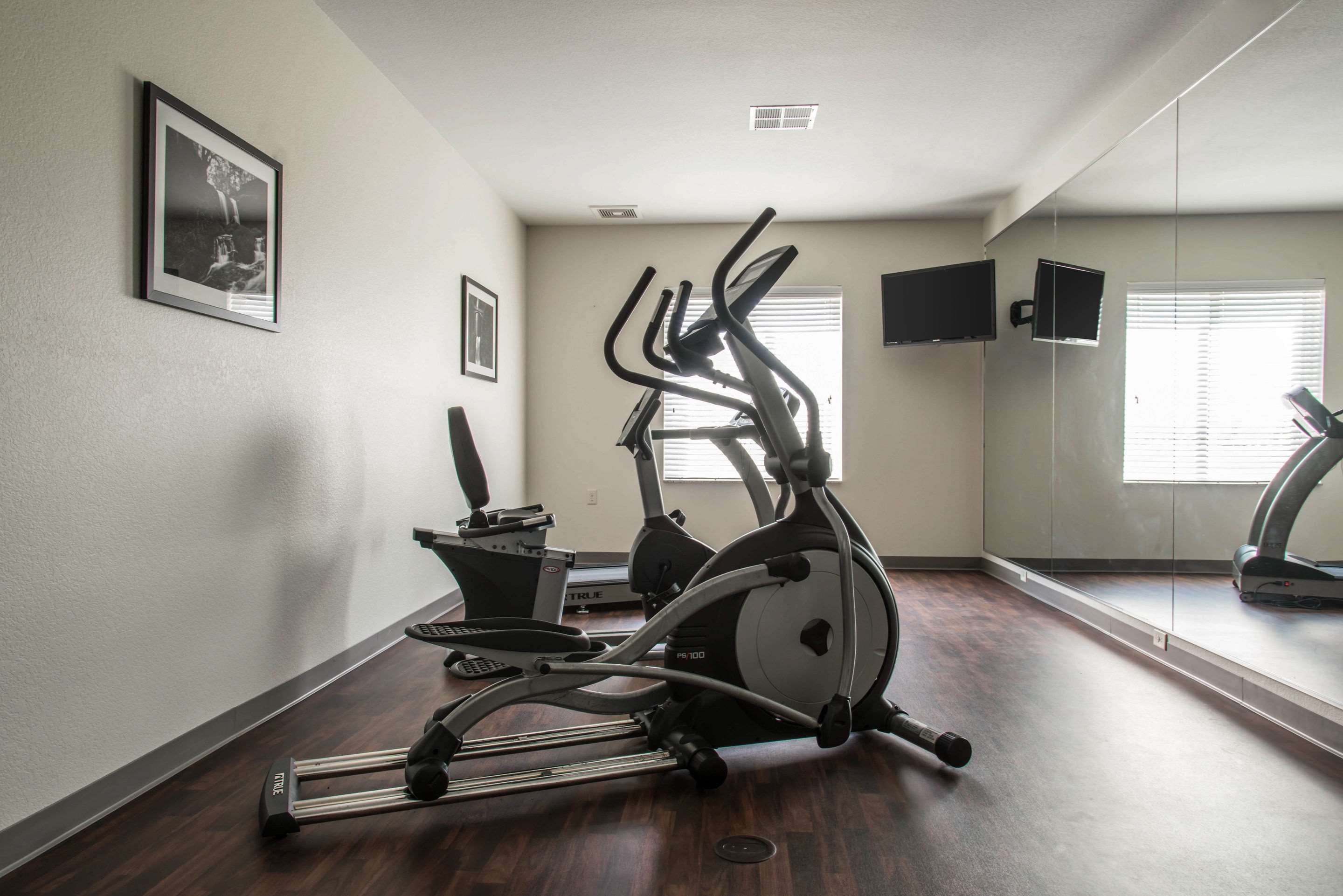 Fitness center with cadio equipment
