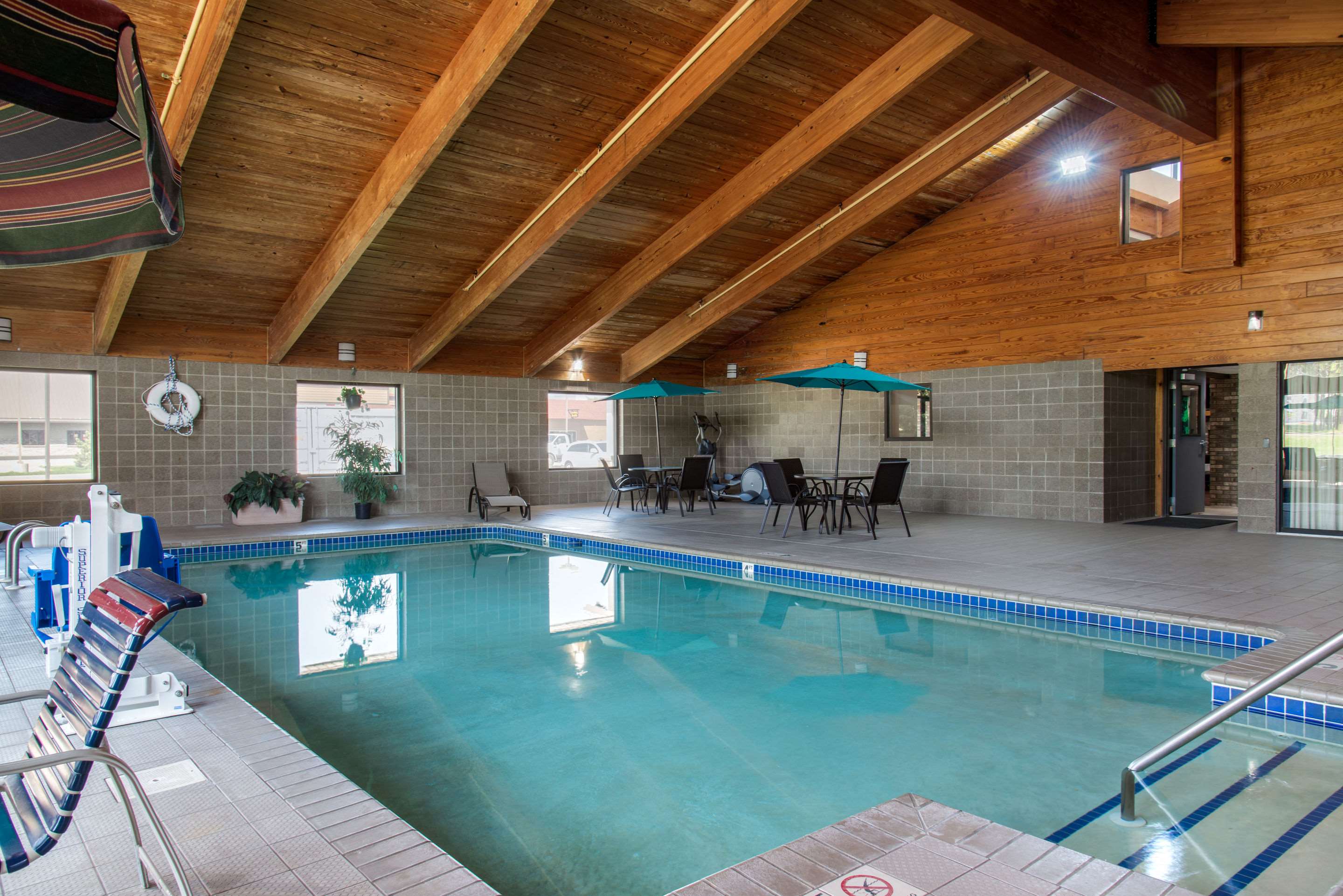 Indoor heated pool