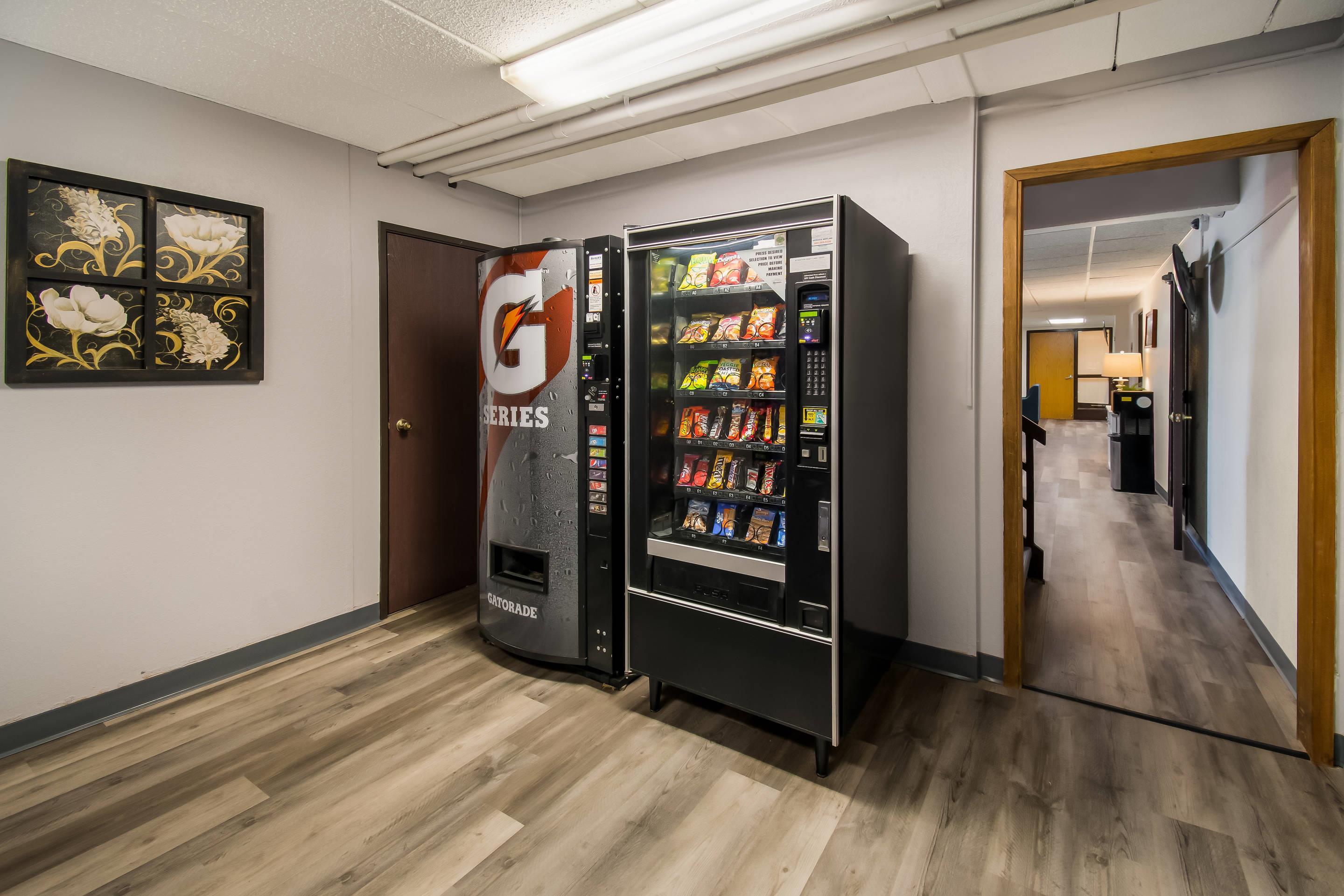 Hotel vending area