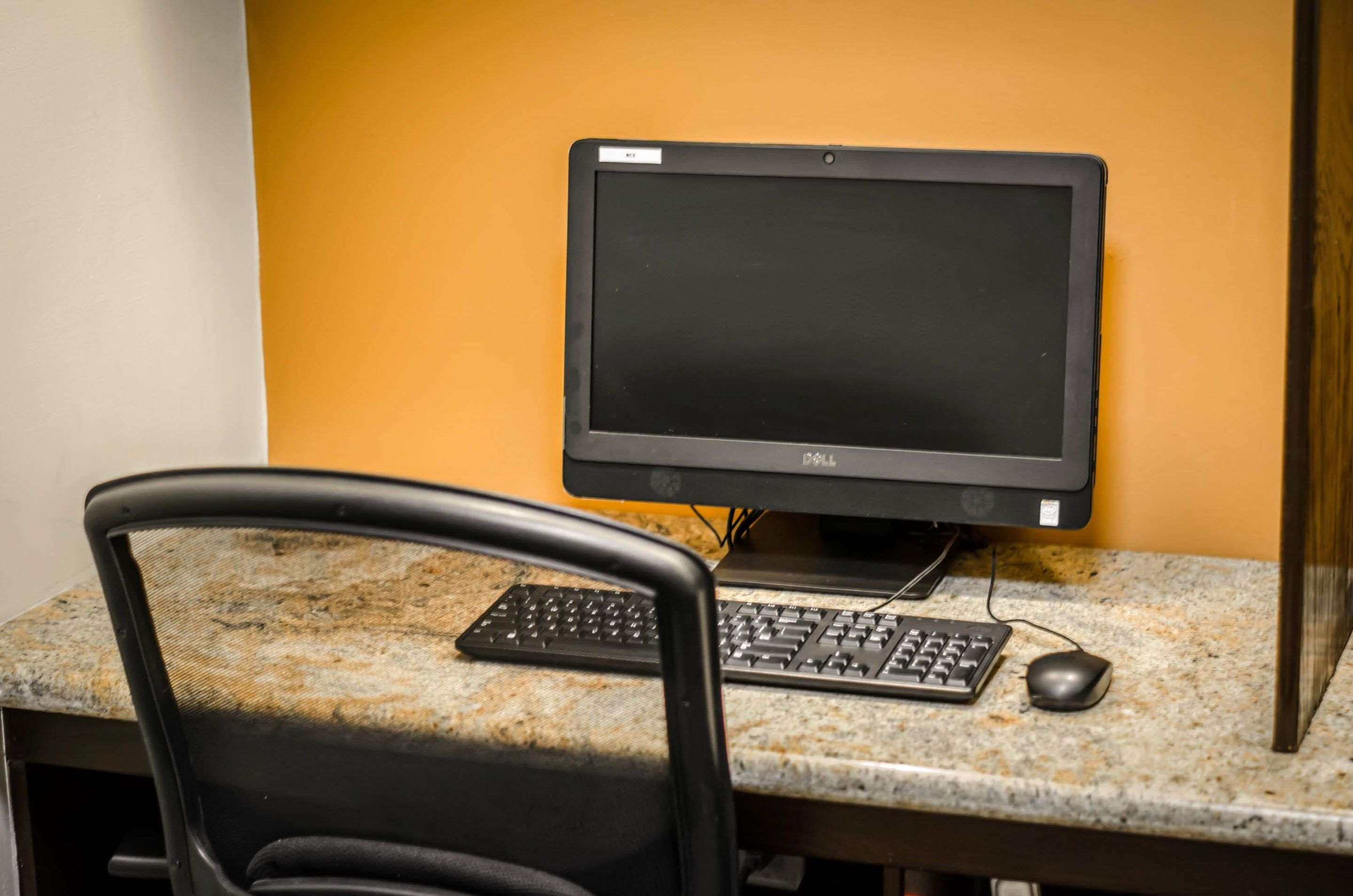 Business center with high-speed Internet access