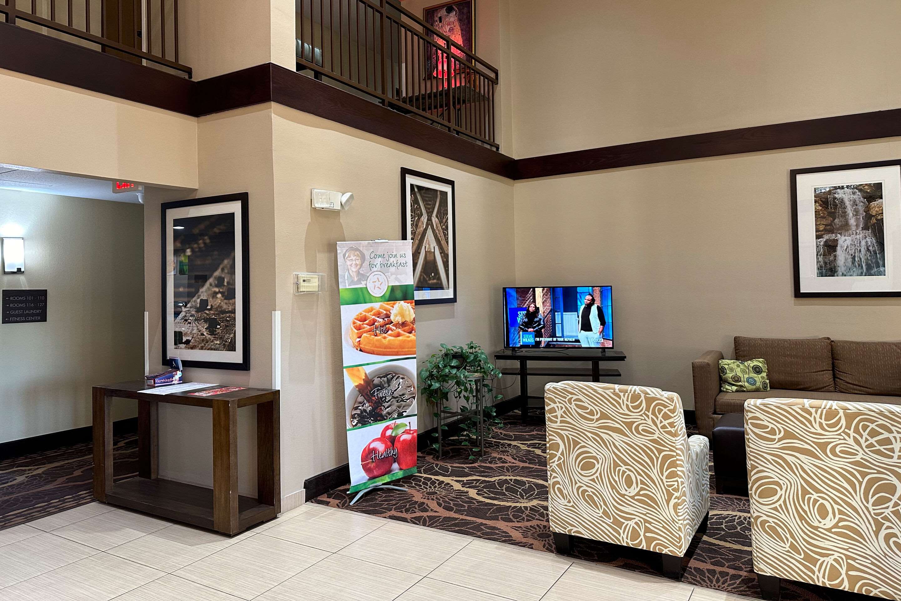 Hotel lobby
