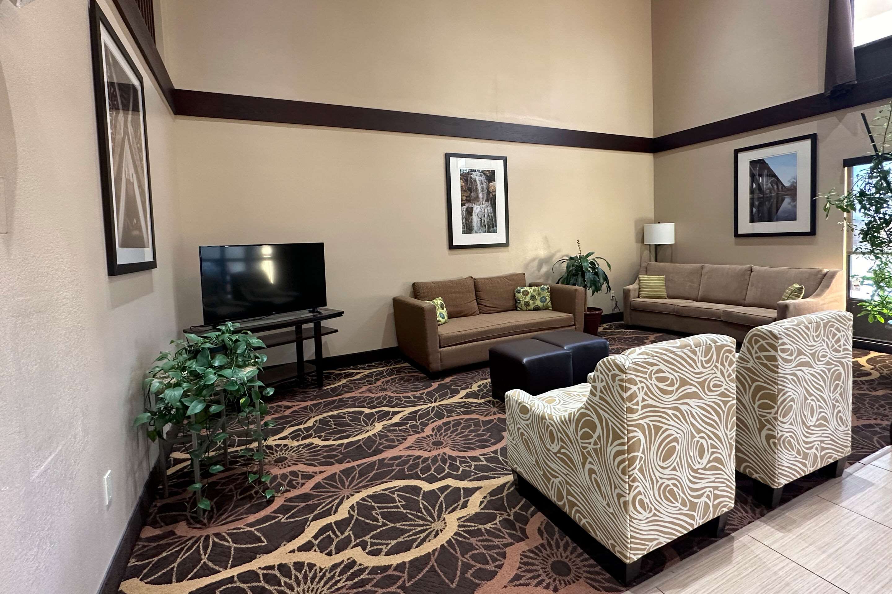 Hotel lobby