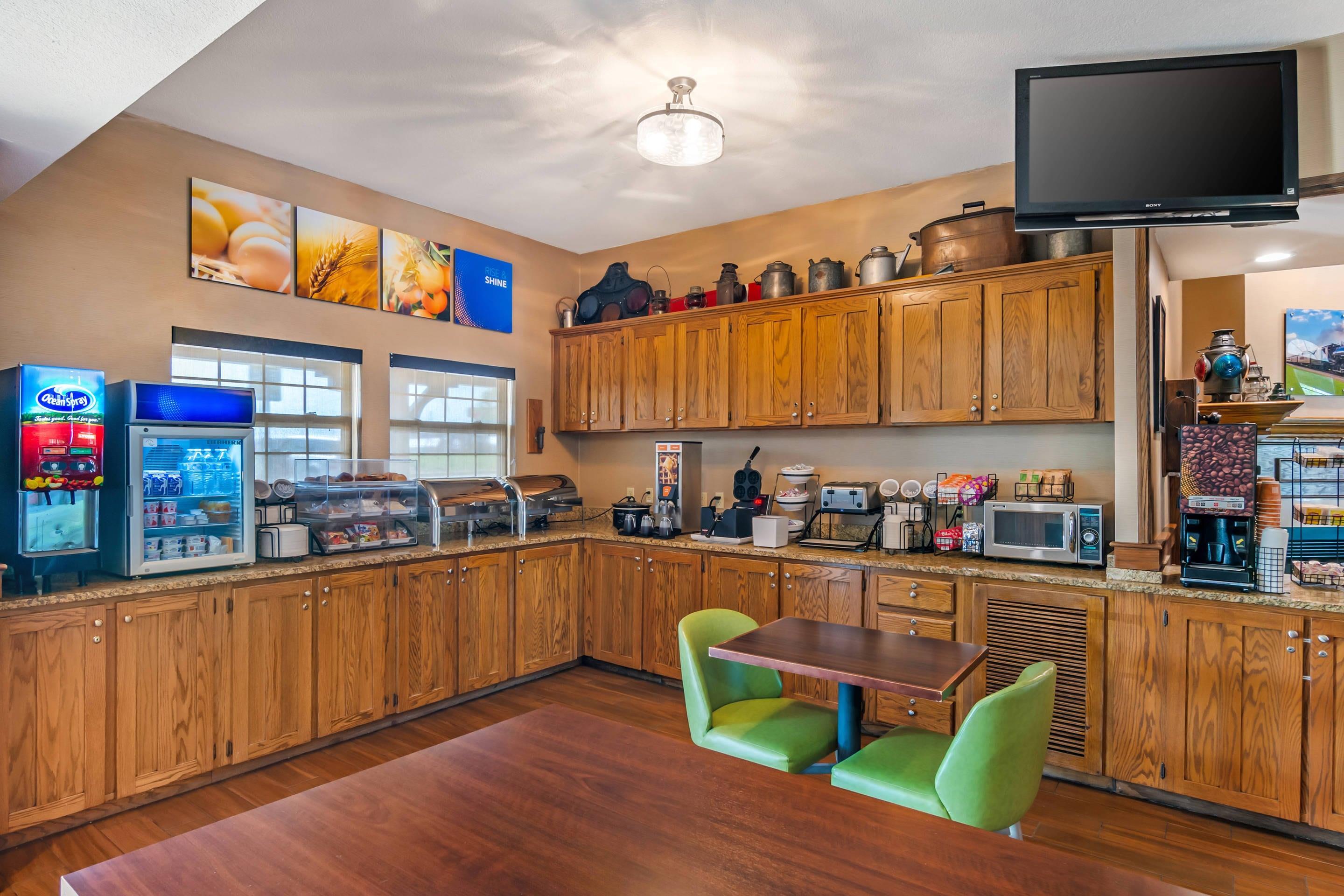 Breakfast area