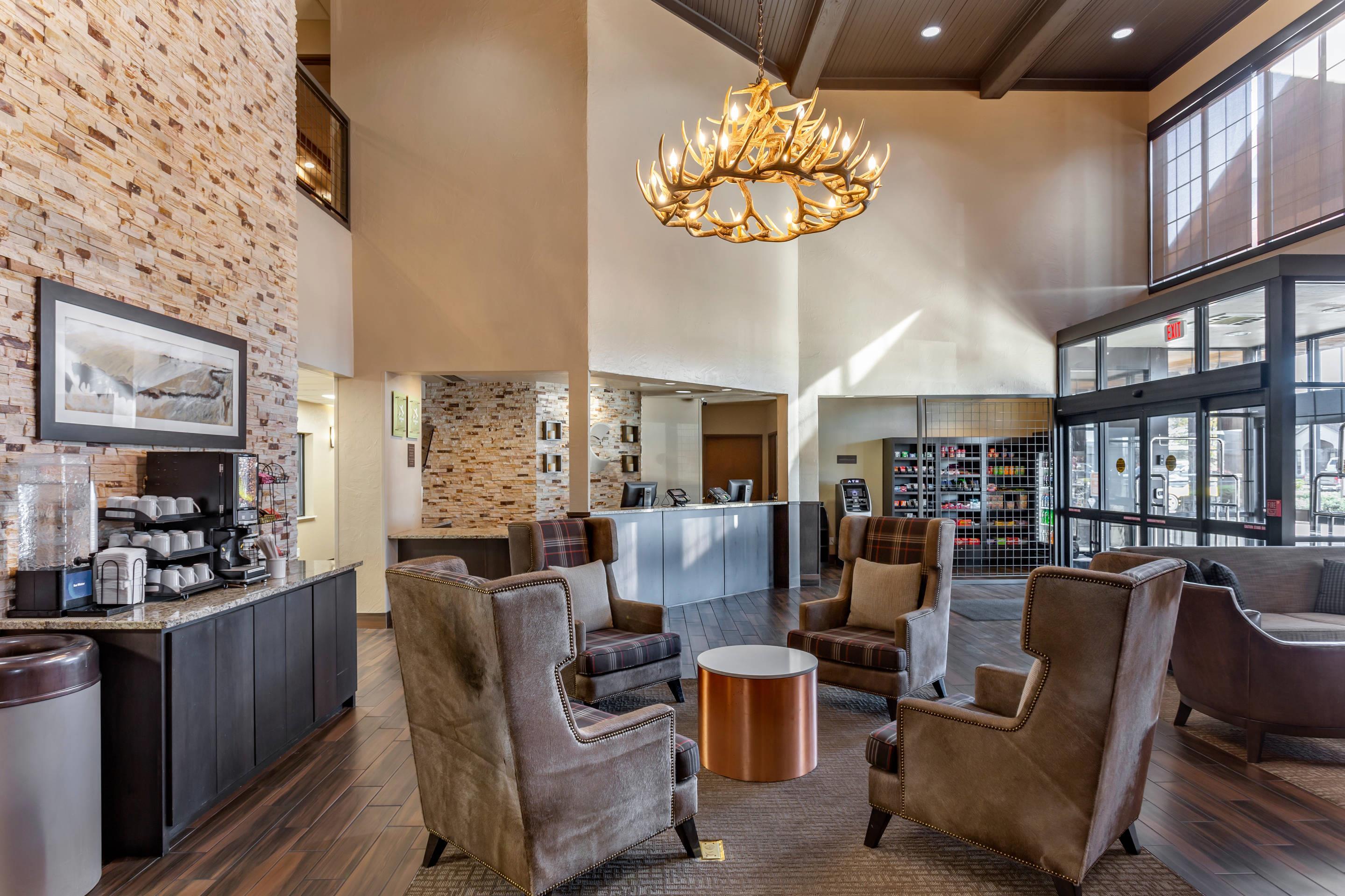 Hotel lobby