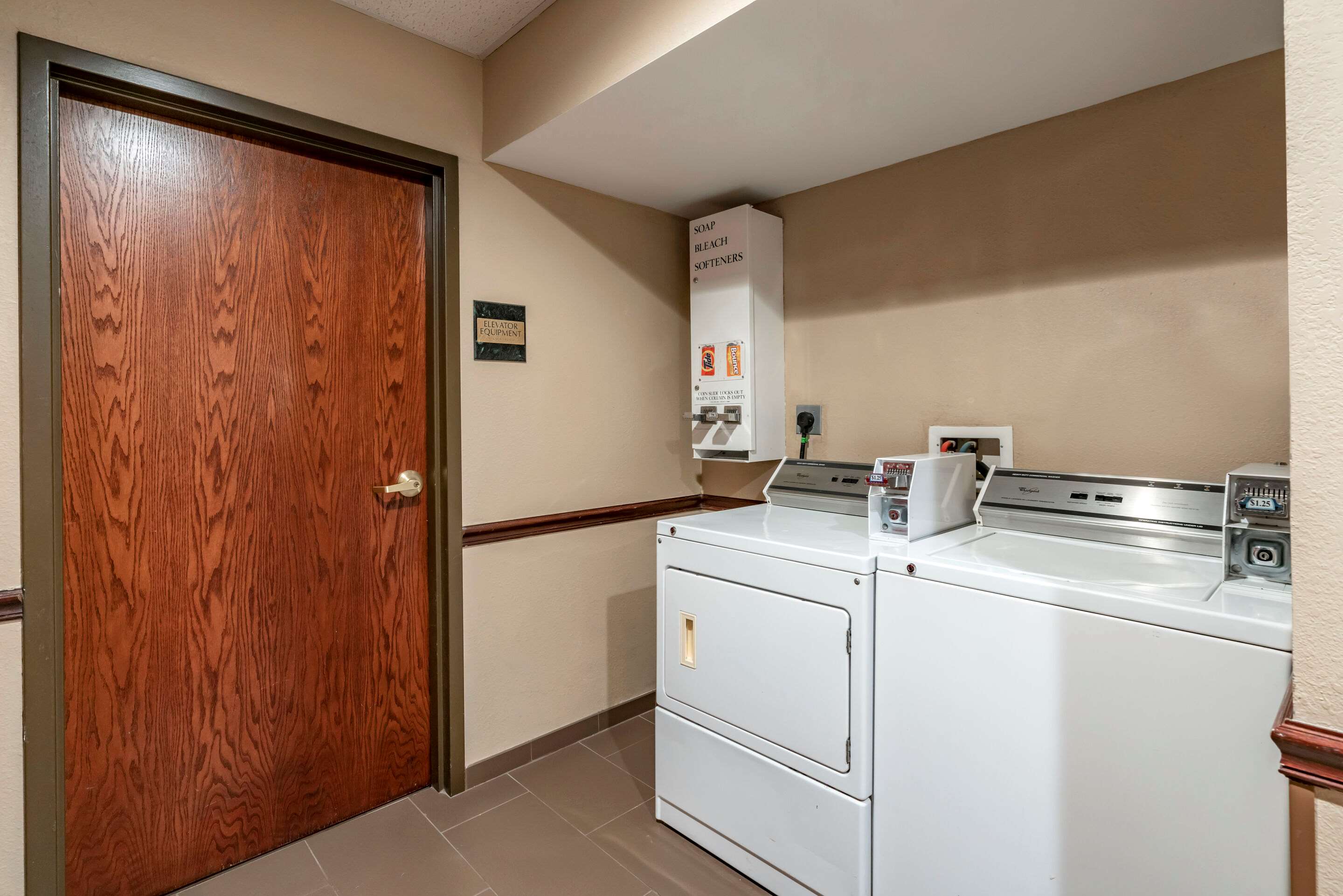 Guest laundry facilities