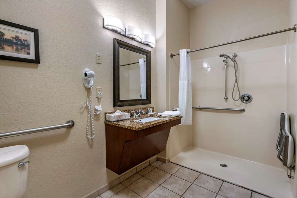 COMFORT INN AND SUITES ST LOUIS-O F-guestroom-Guest Room,Bathroom,On-Site.jpg