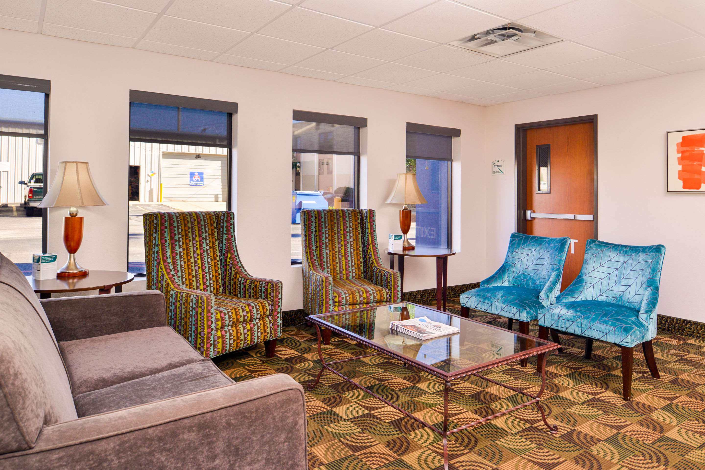 Hotel lobby