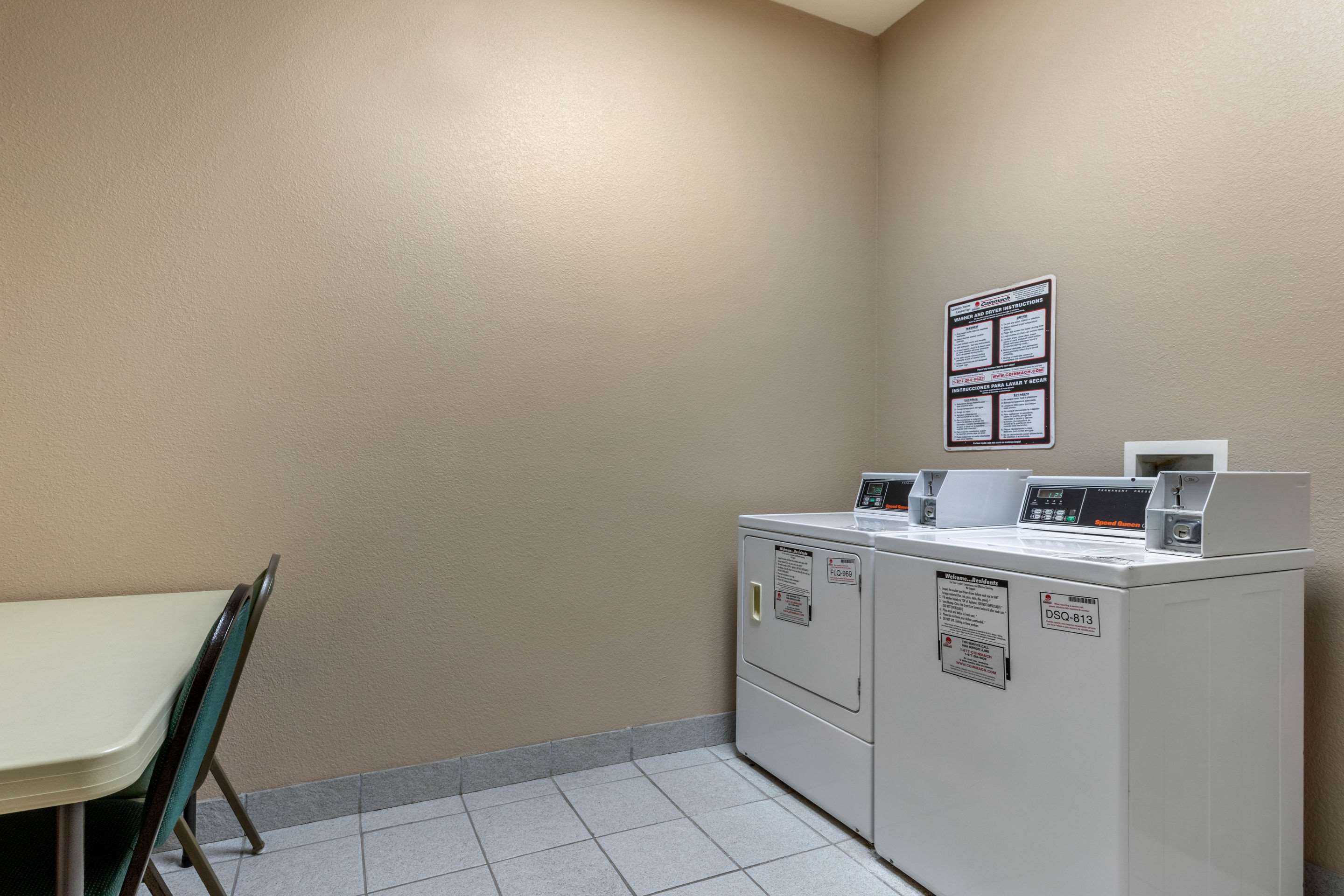 Guest laundry facilities | Comfort Suites Rolla