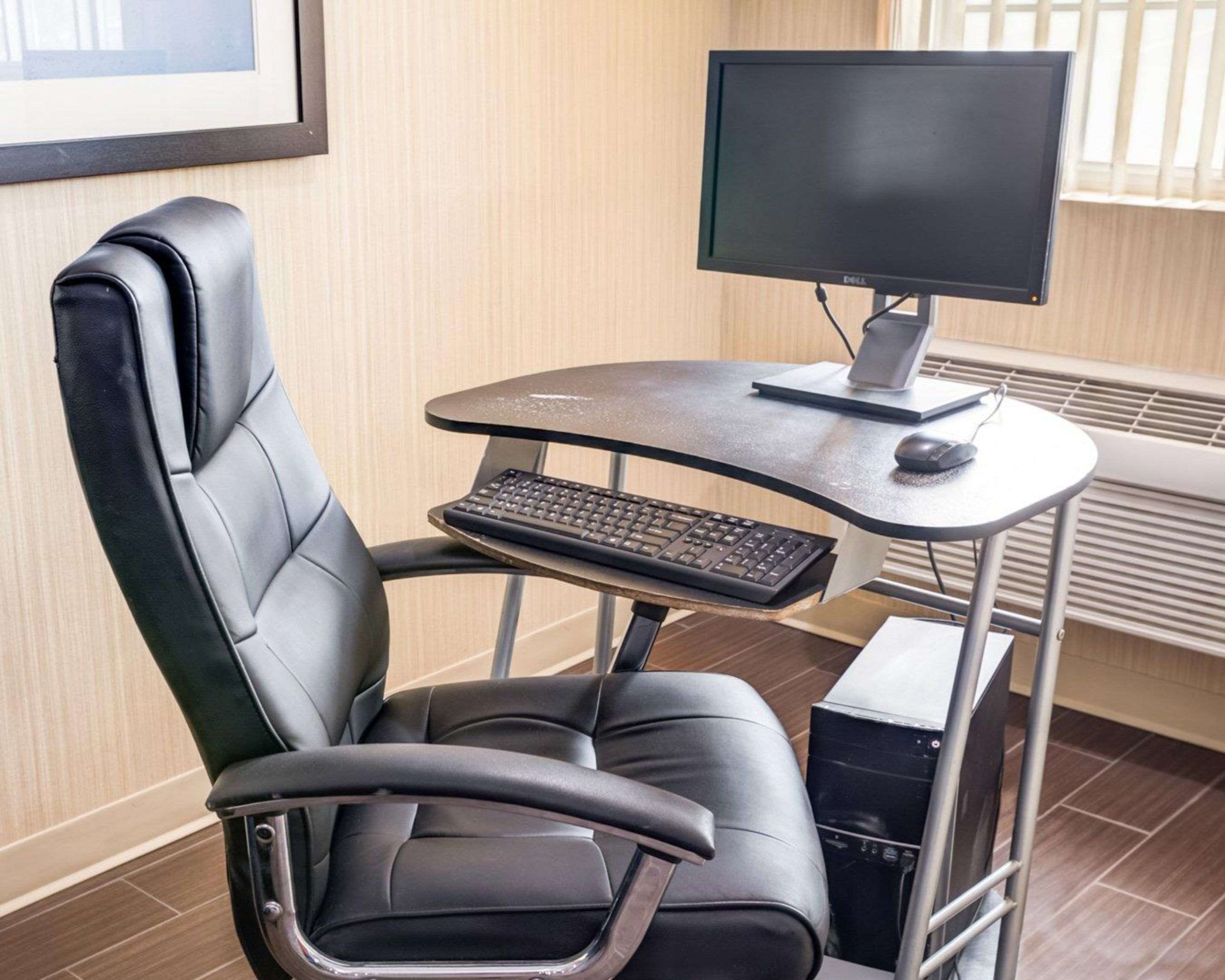 Computer in the lobby
