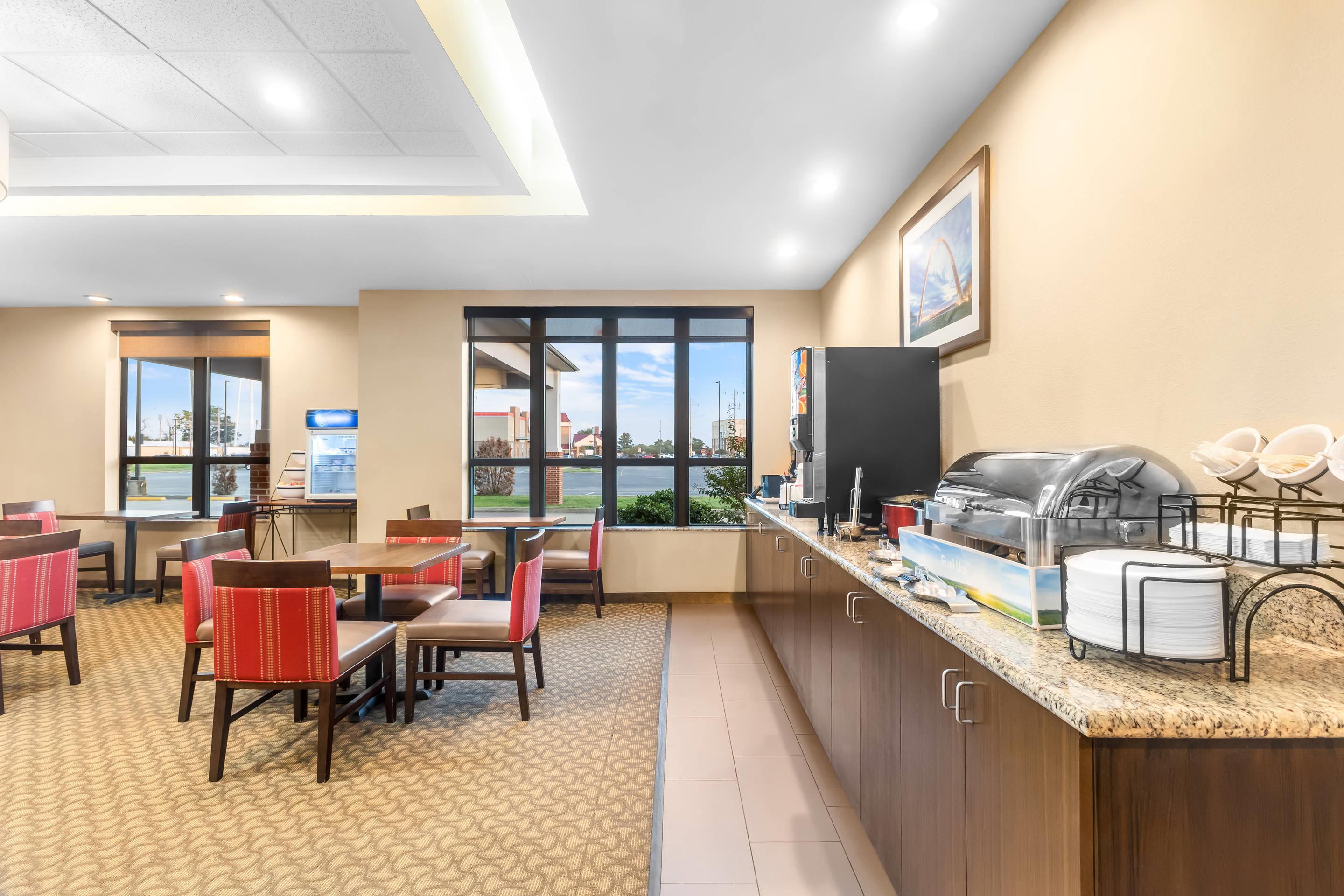 Breakfast area