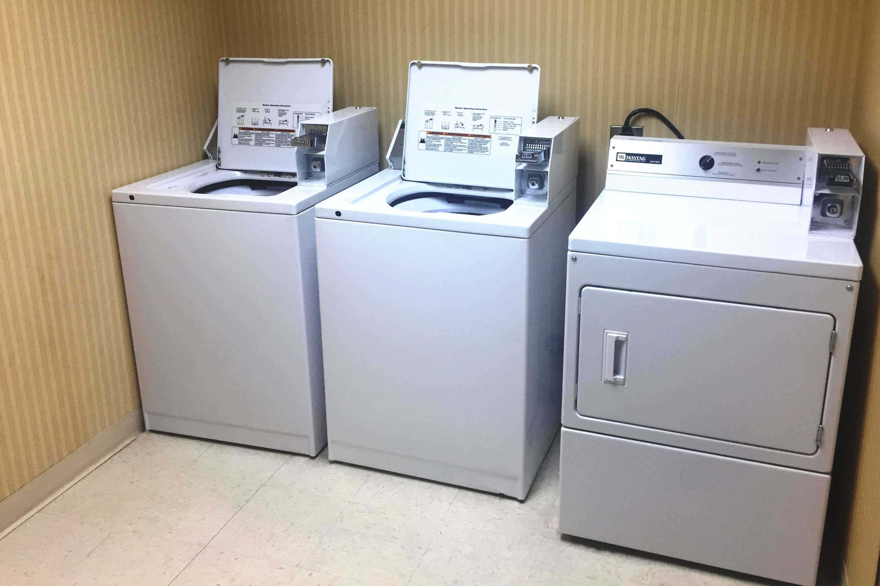 Guest laundry facilities