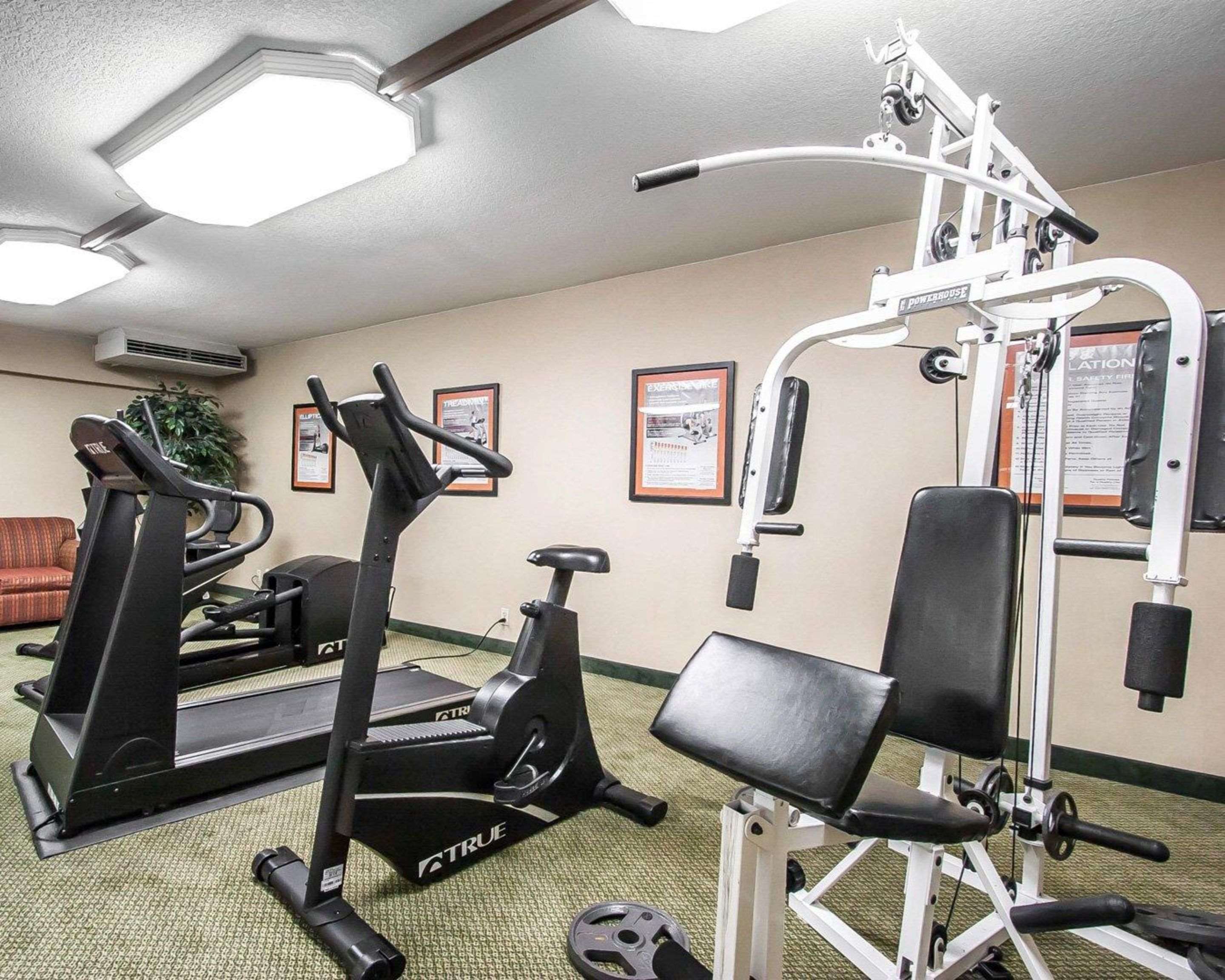Exercise room | Quality Inn & Suites North Springfield