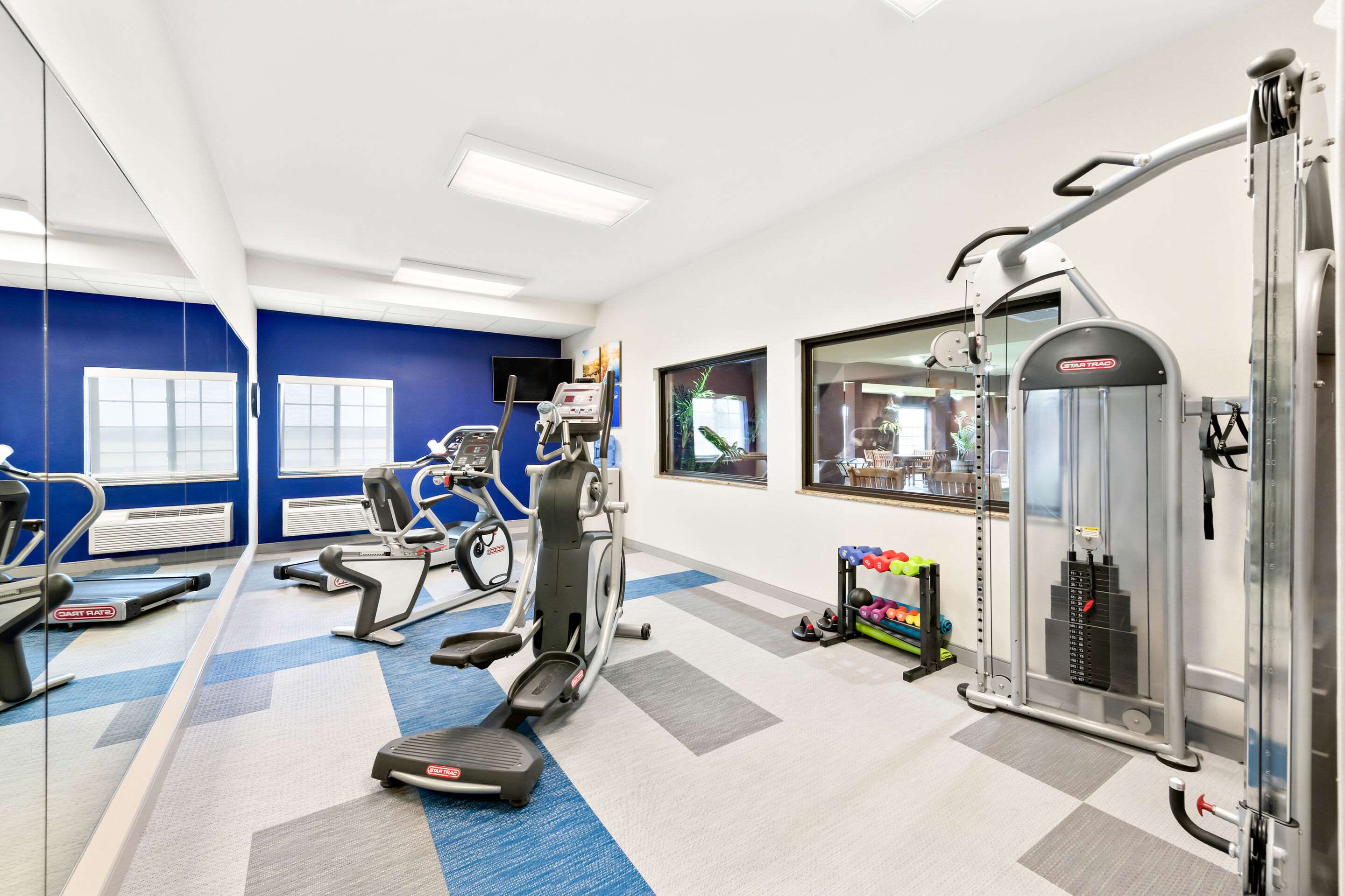 Exercise room | Comfort Inn & Suites Chillicothe