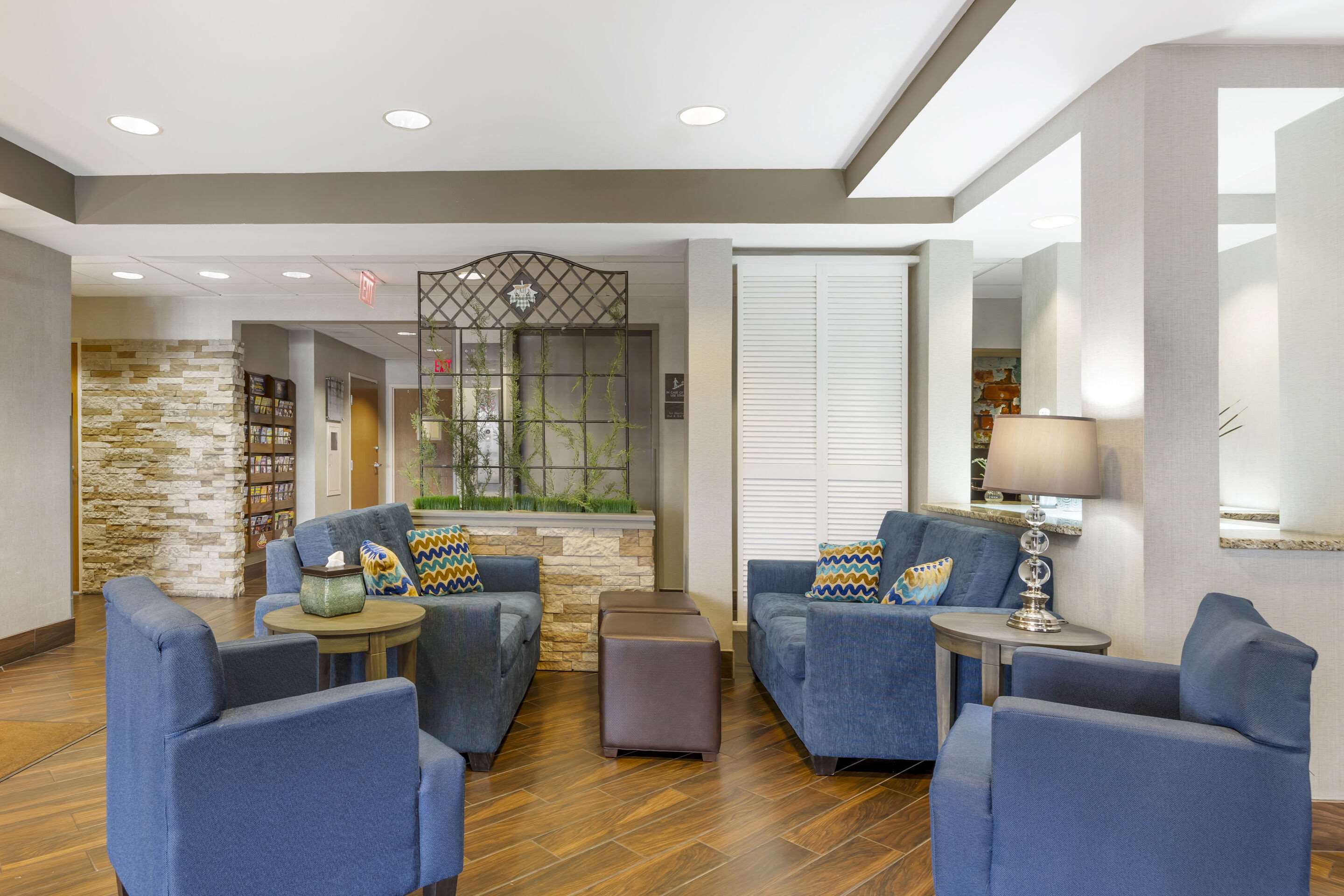 Hotel lobby