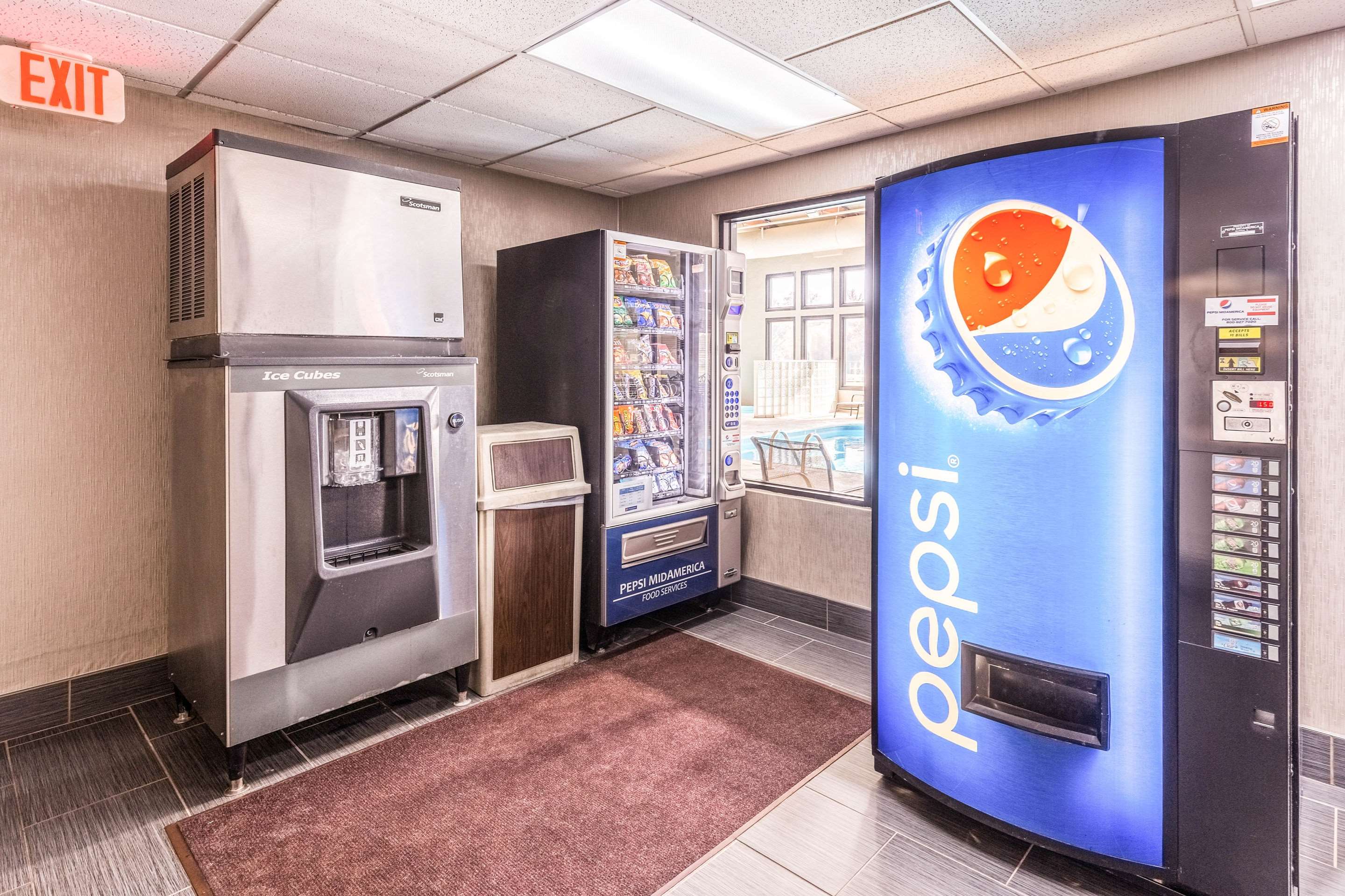 Hotel vending area