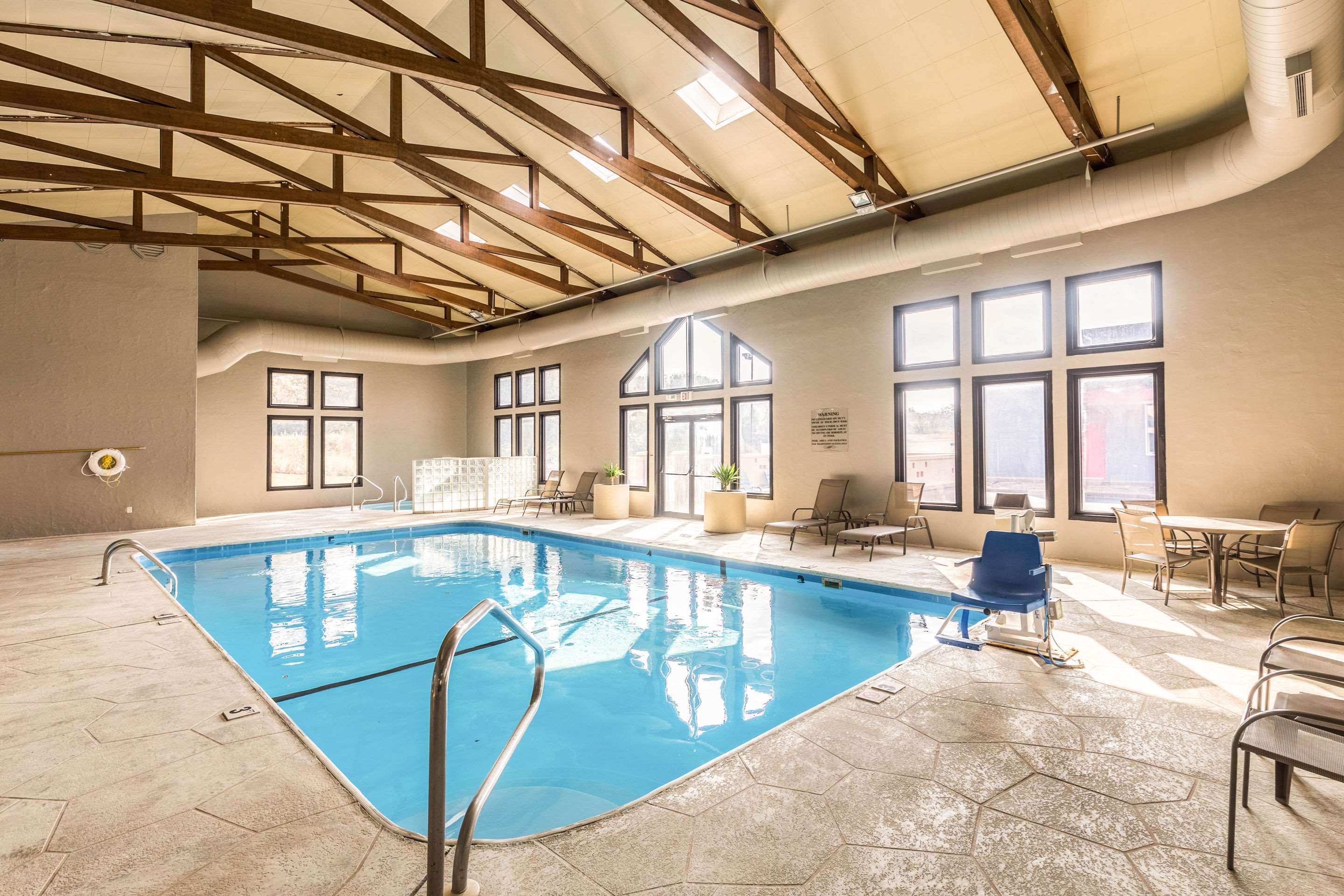 Indoor heated pool