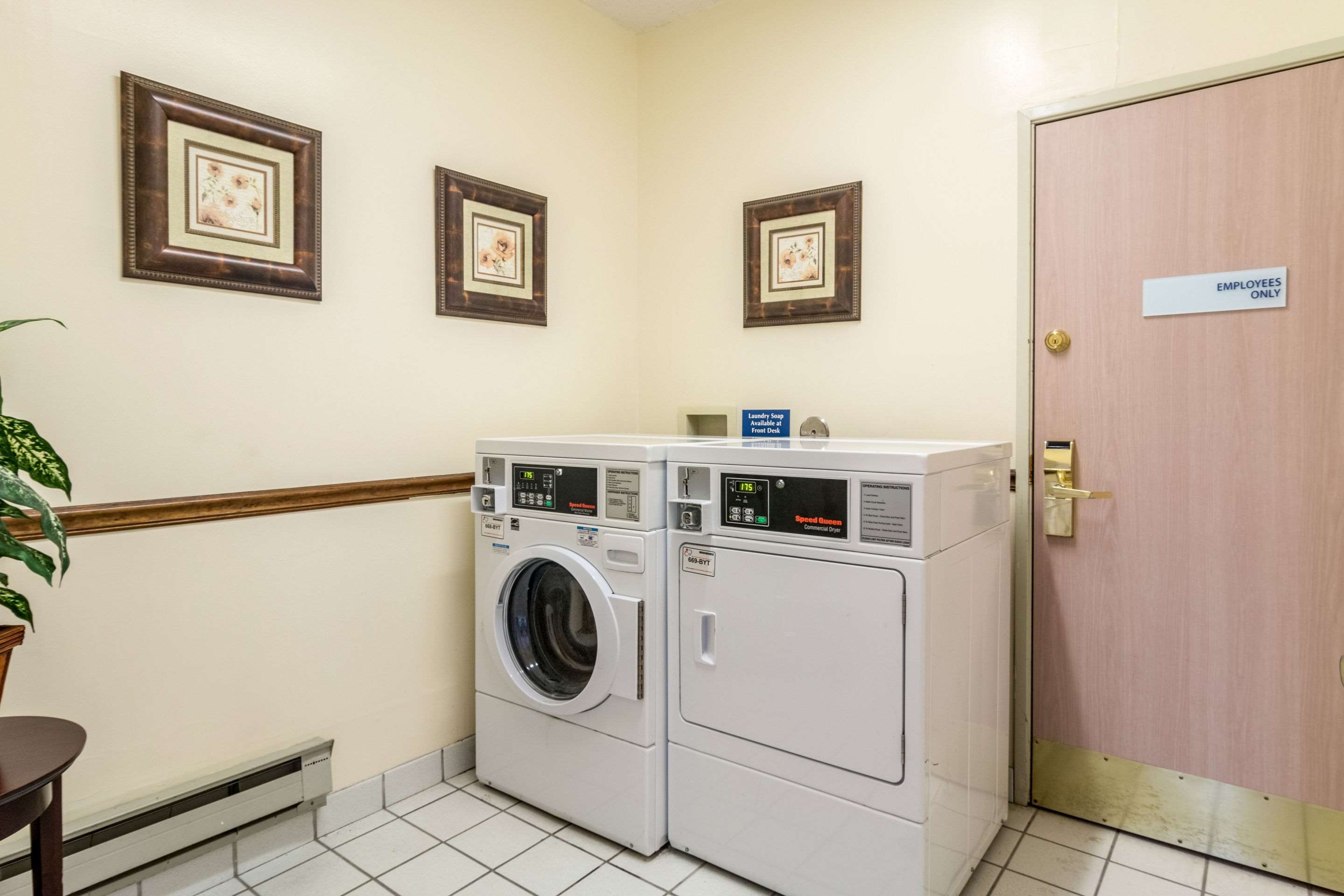 Guest laundry facilities