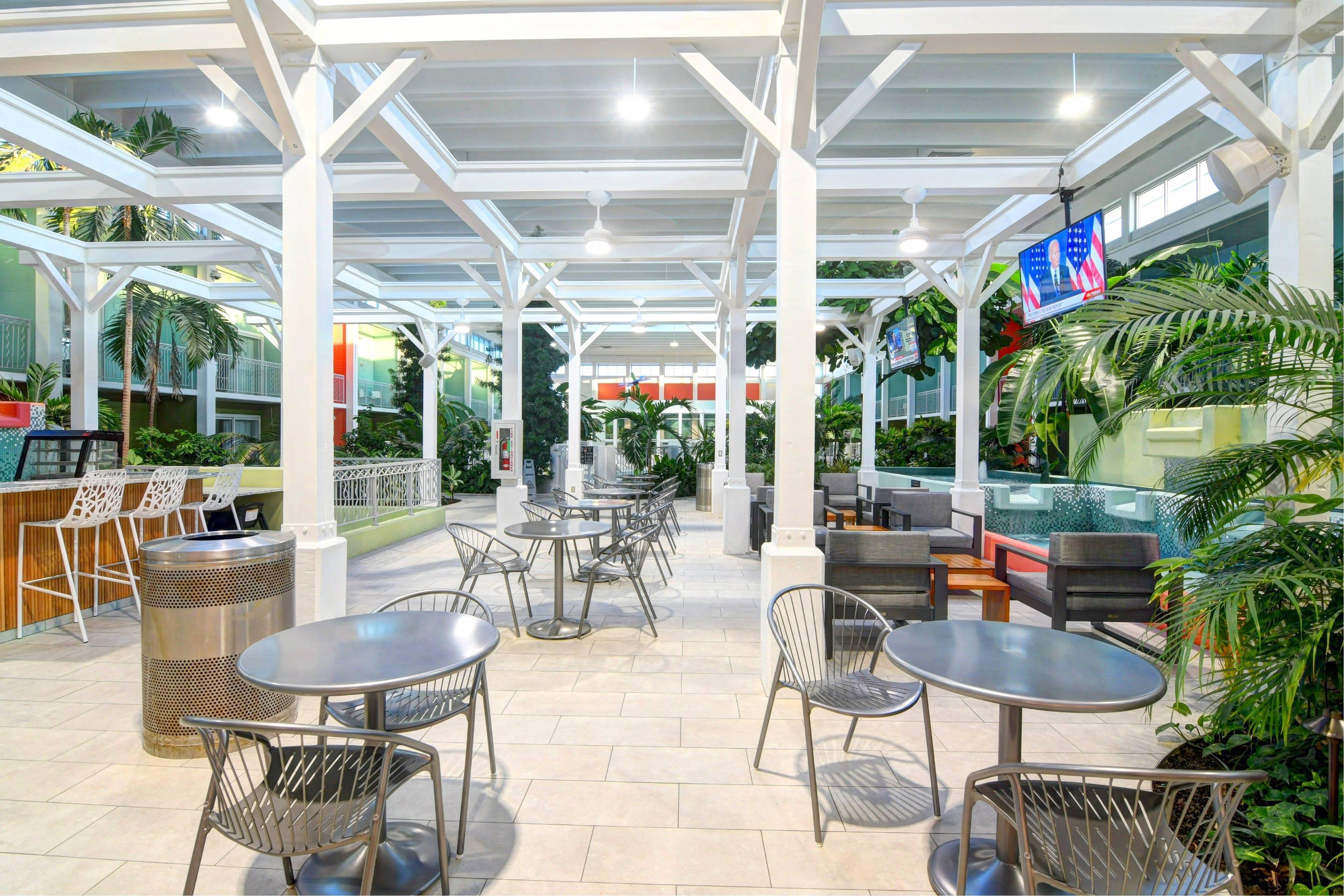 Hotel lobby