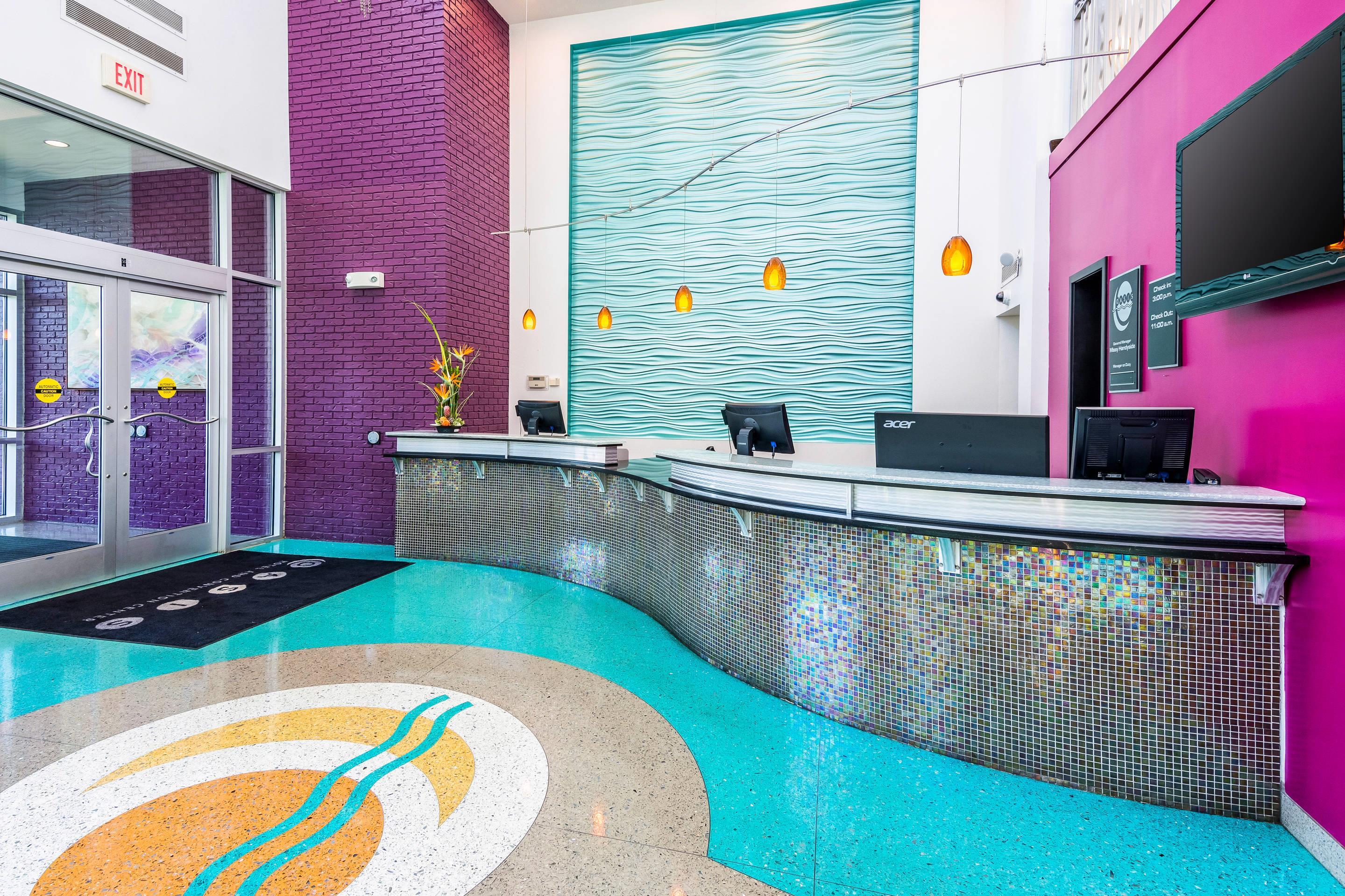 Front desk