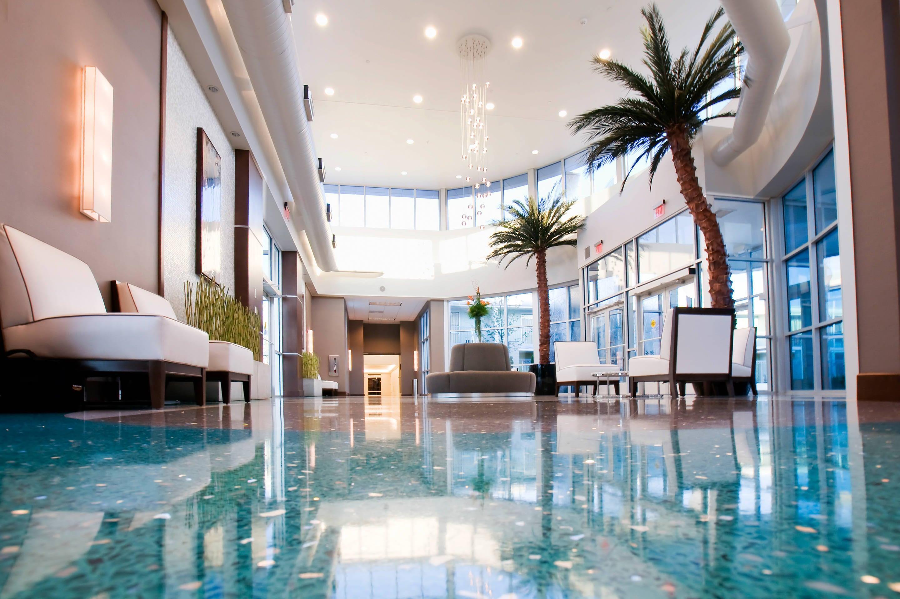 Hotel lobby