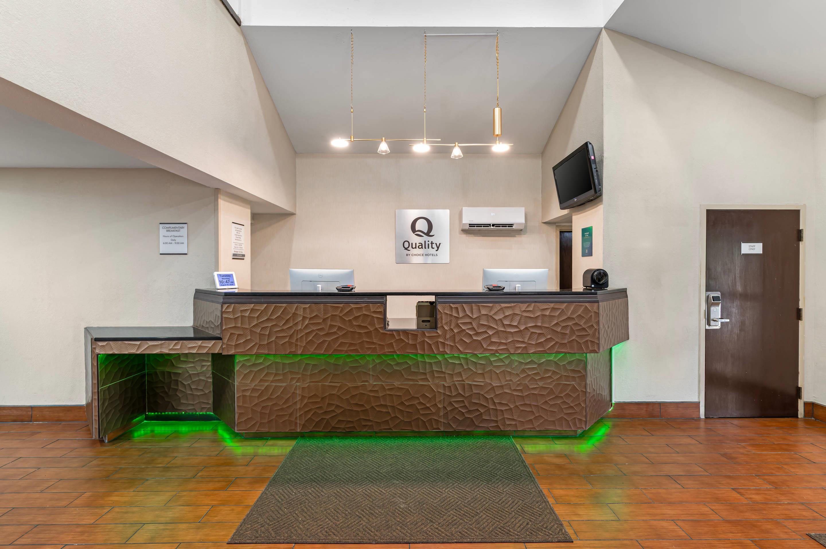 Hotel lobby