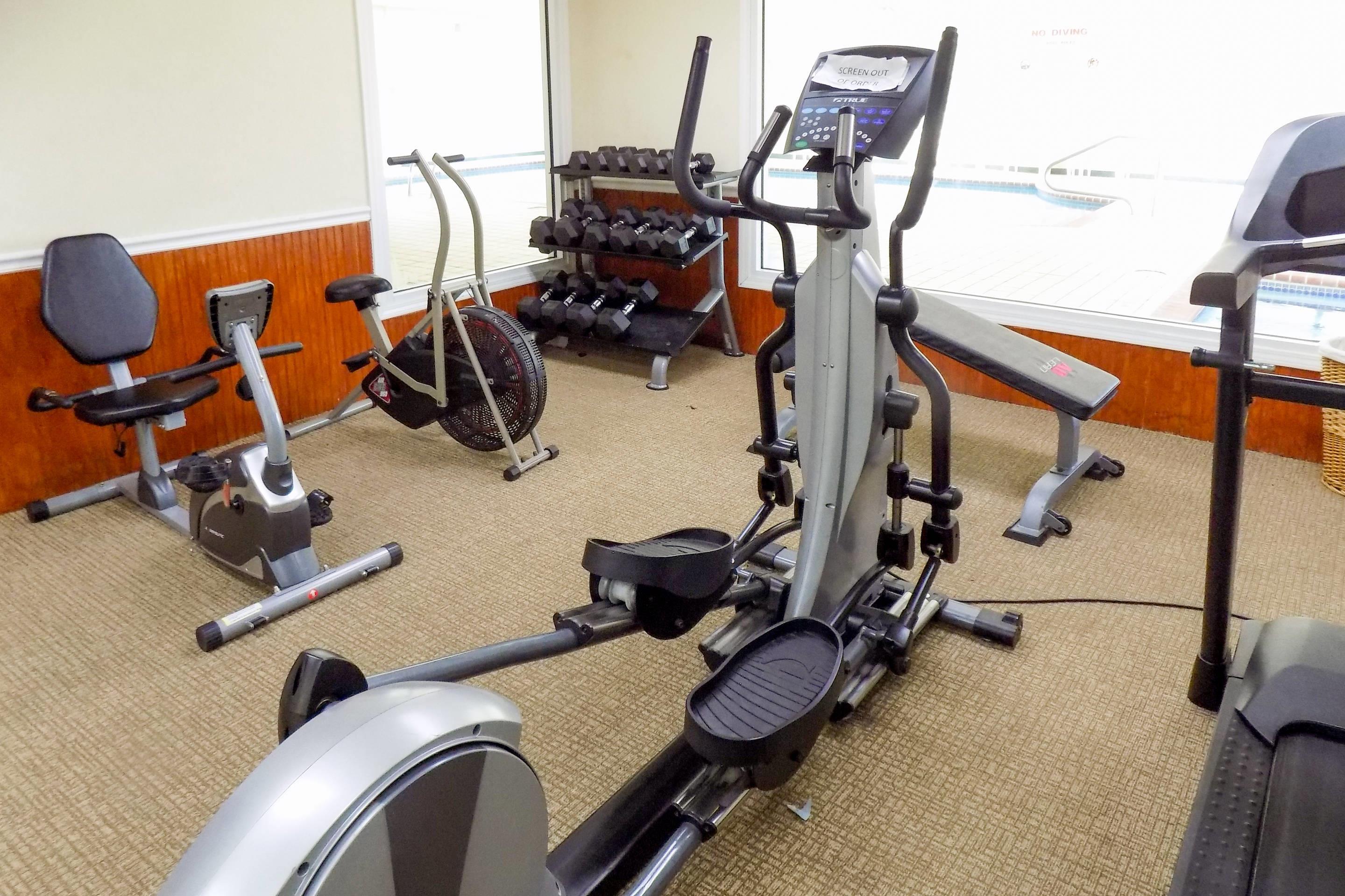 Fitness center | Quality Inn