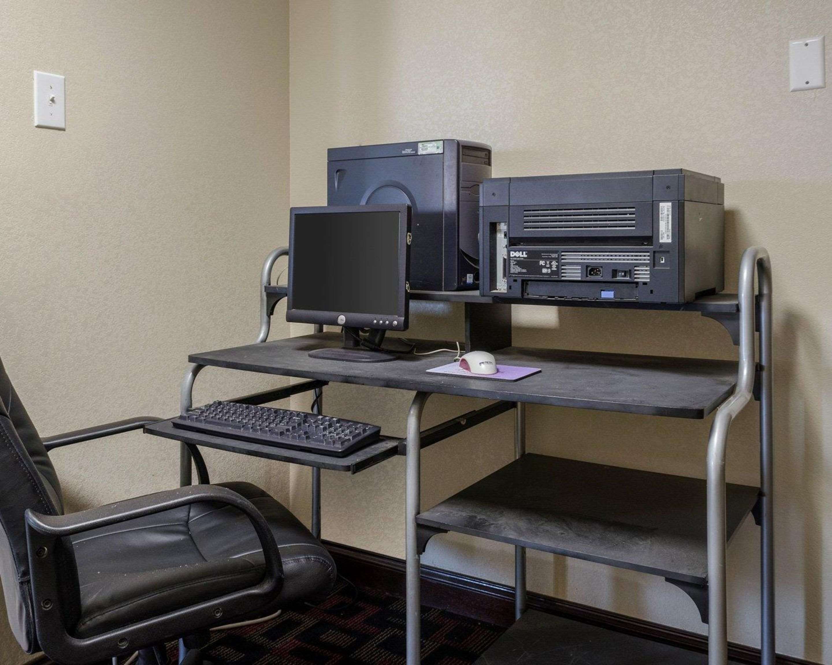 Business center with high-speed Internet access