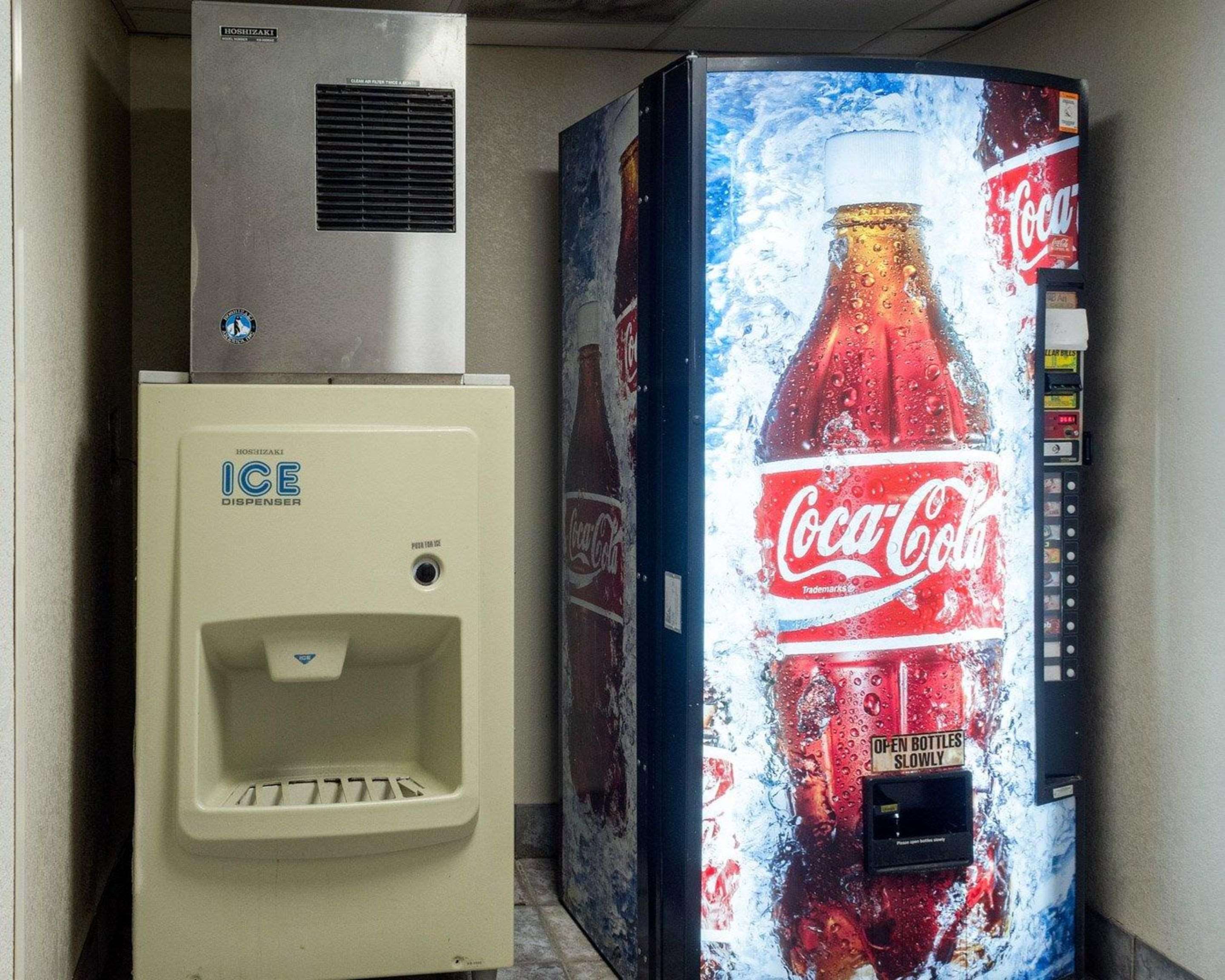 Hotel vending areas