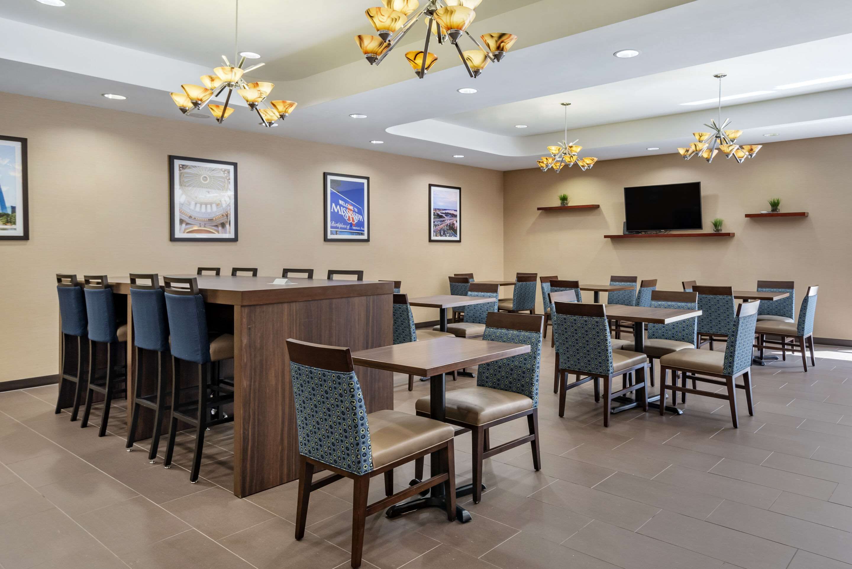 Breakfast area
