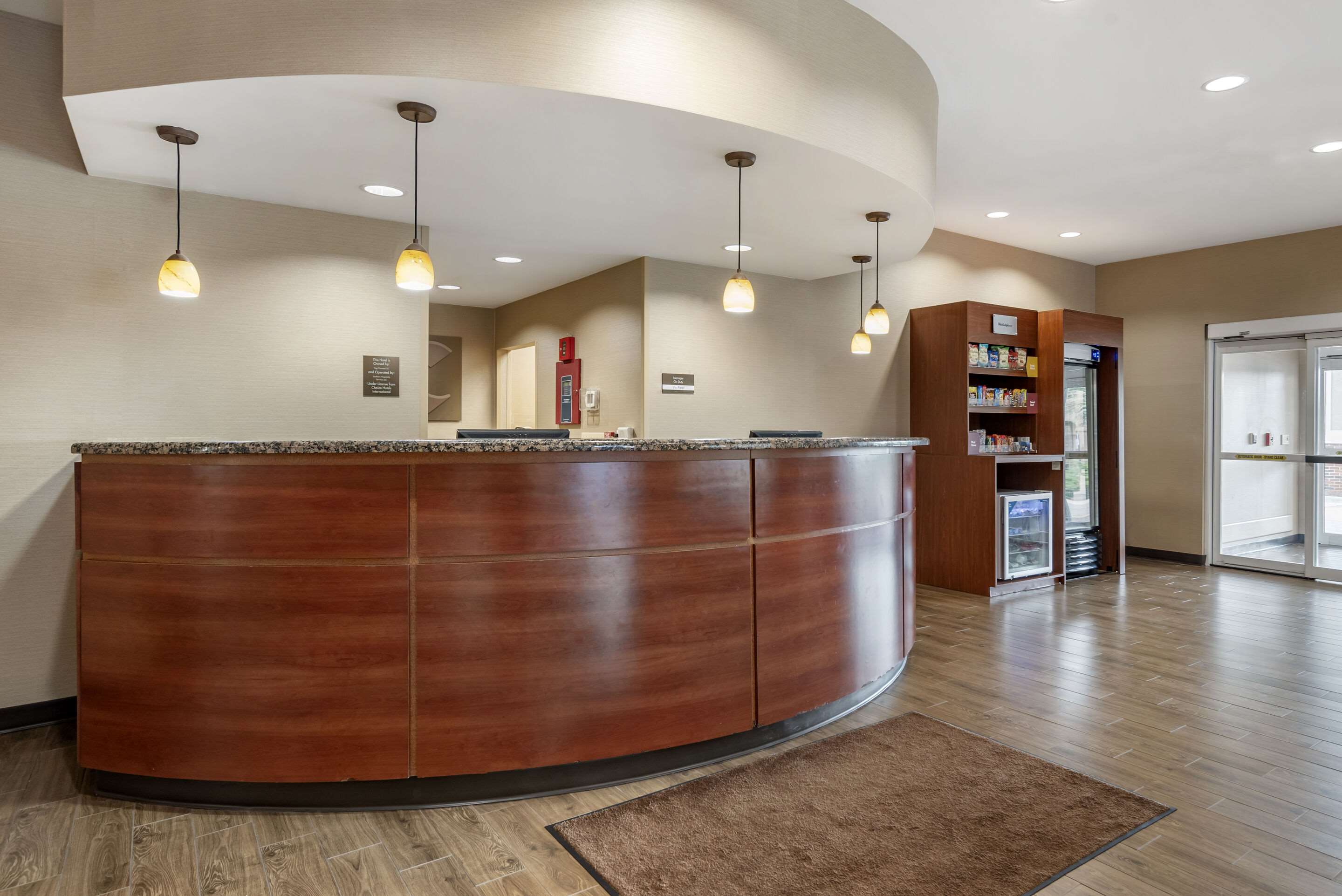 Front desk