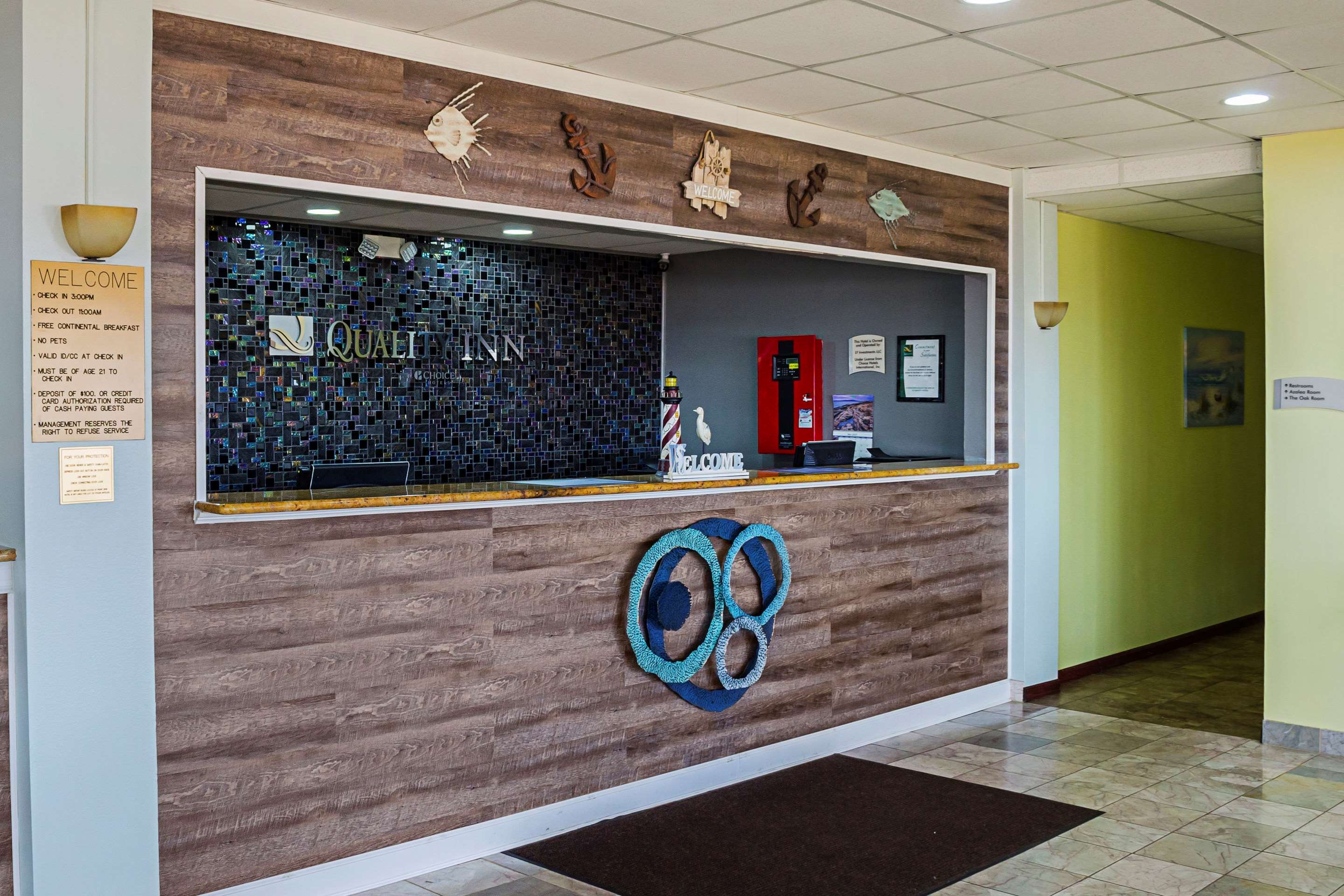 Front desk