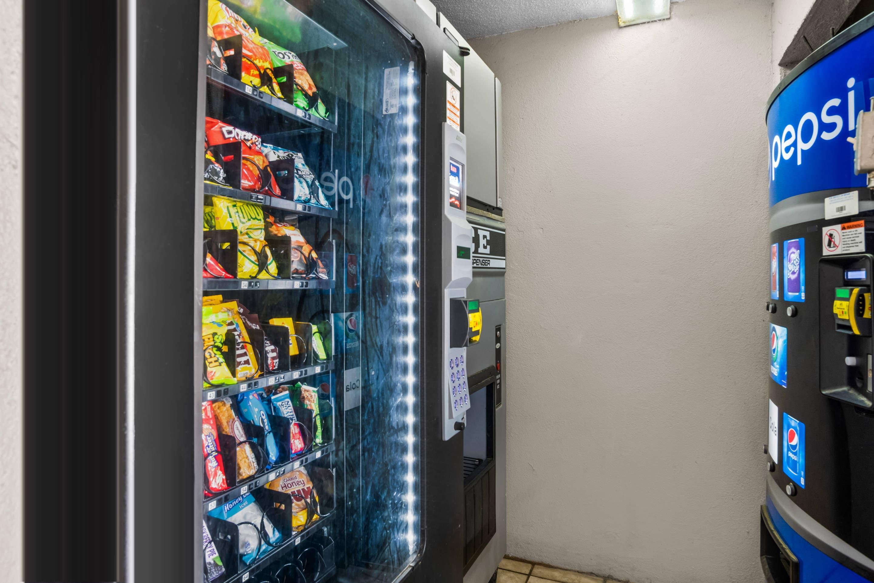 Hotel vending area