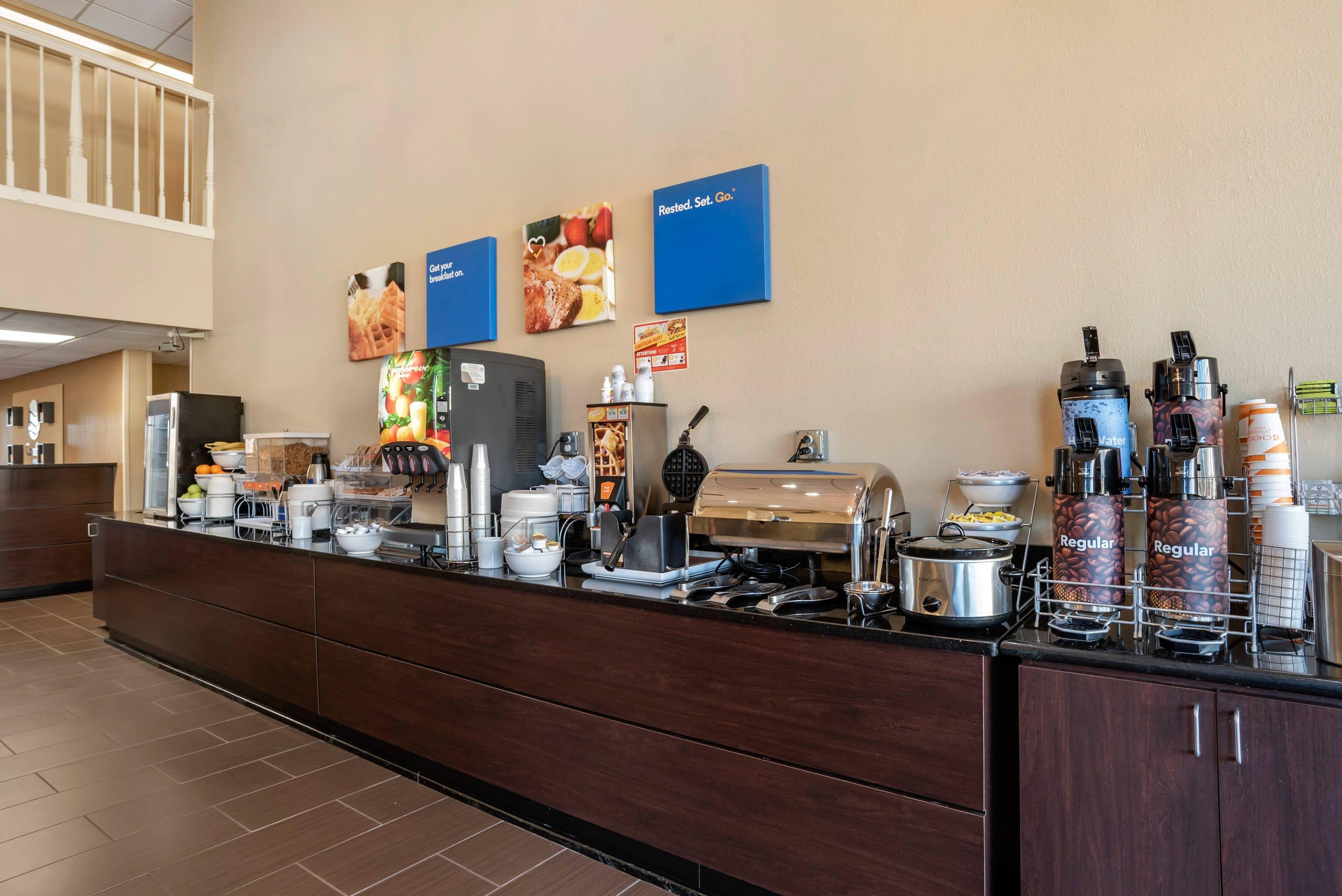 Assorted breakfast items | Comfort Inn
