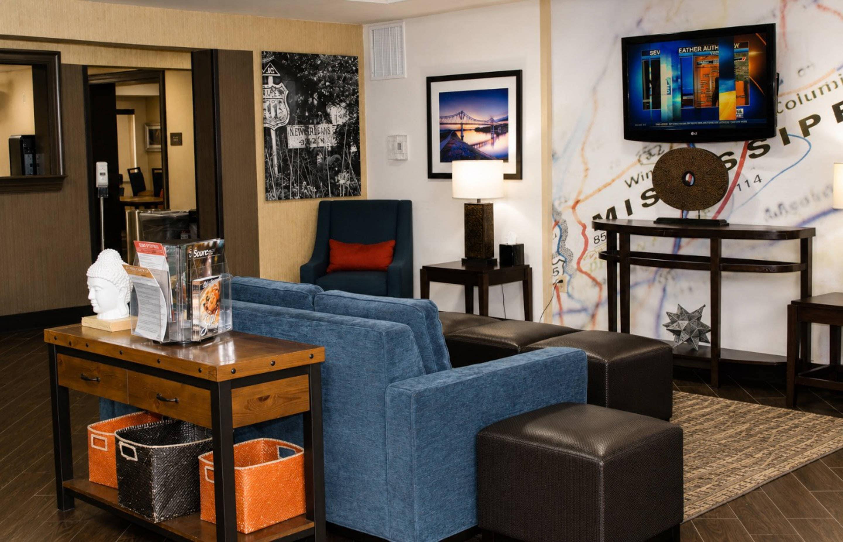 Hotel lobby | Comfort Inn Tupelo Central