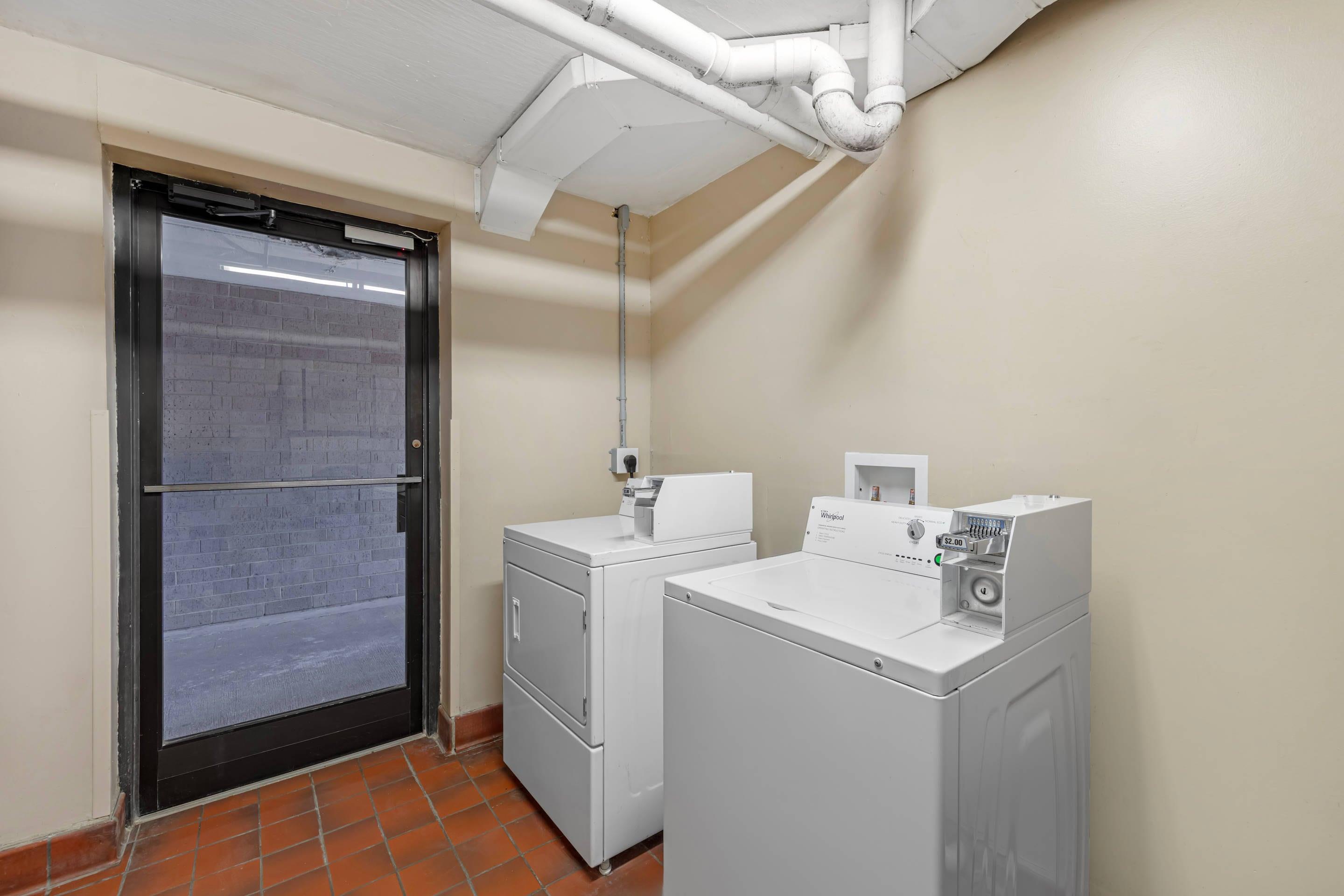 Guest laundry facilities