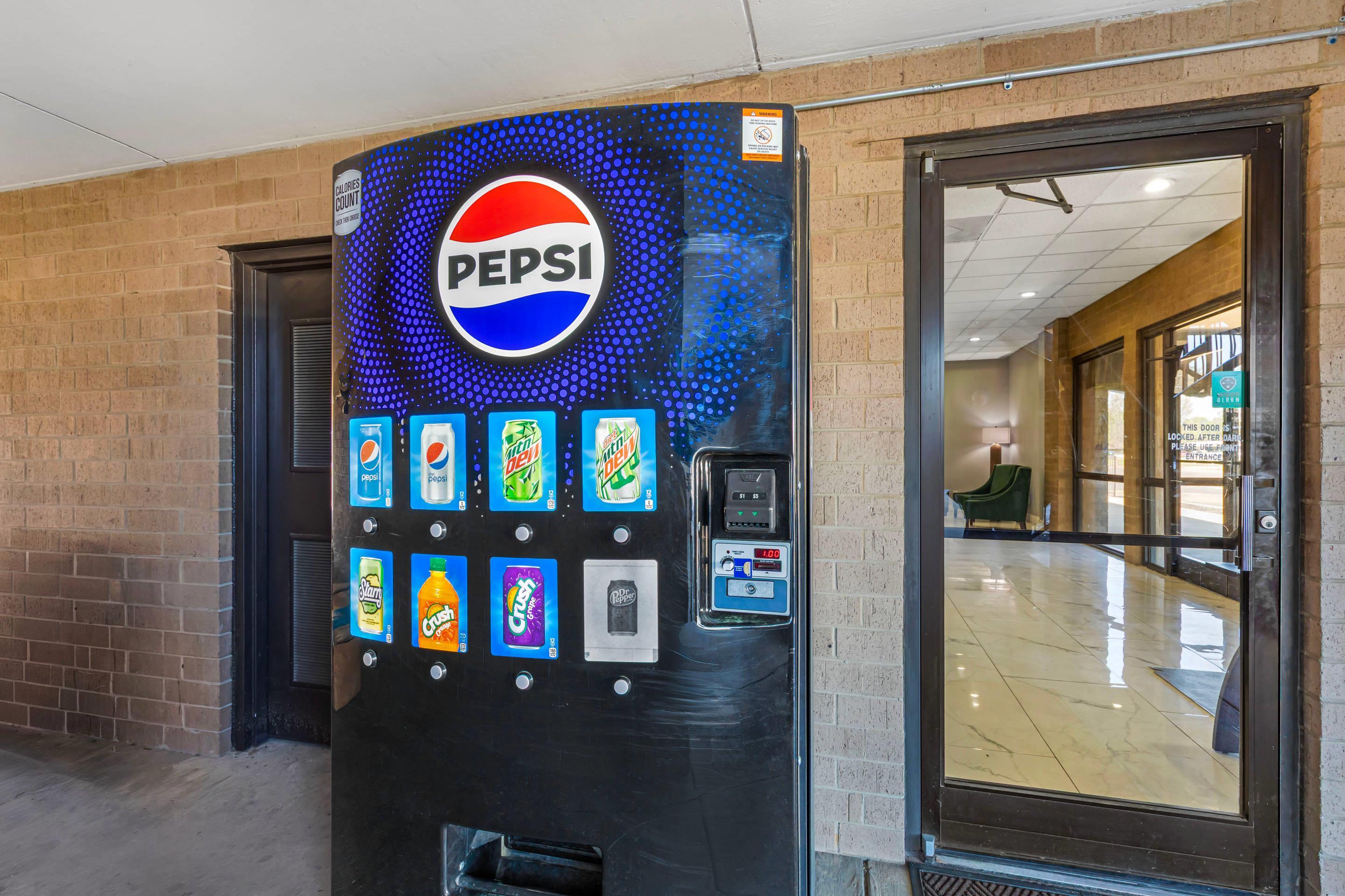 Hotel vending area