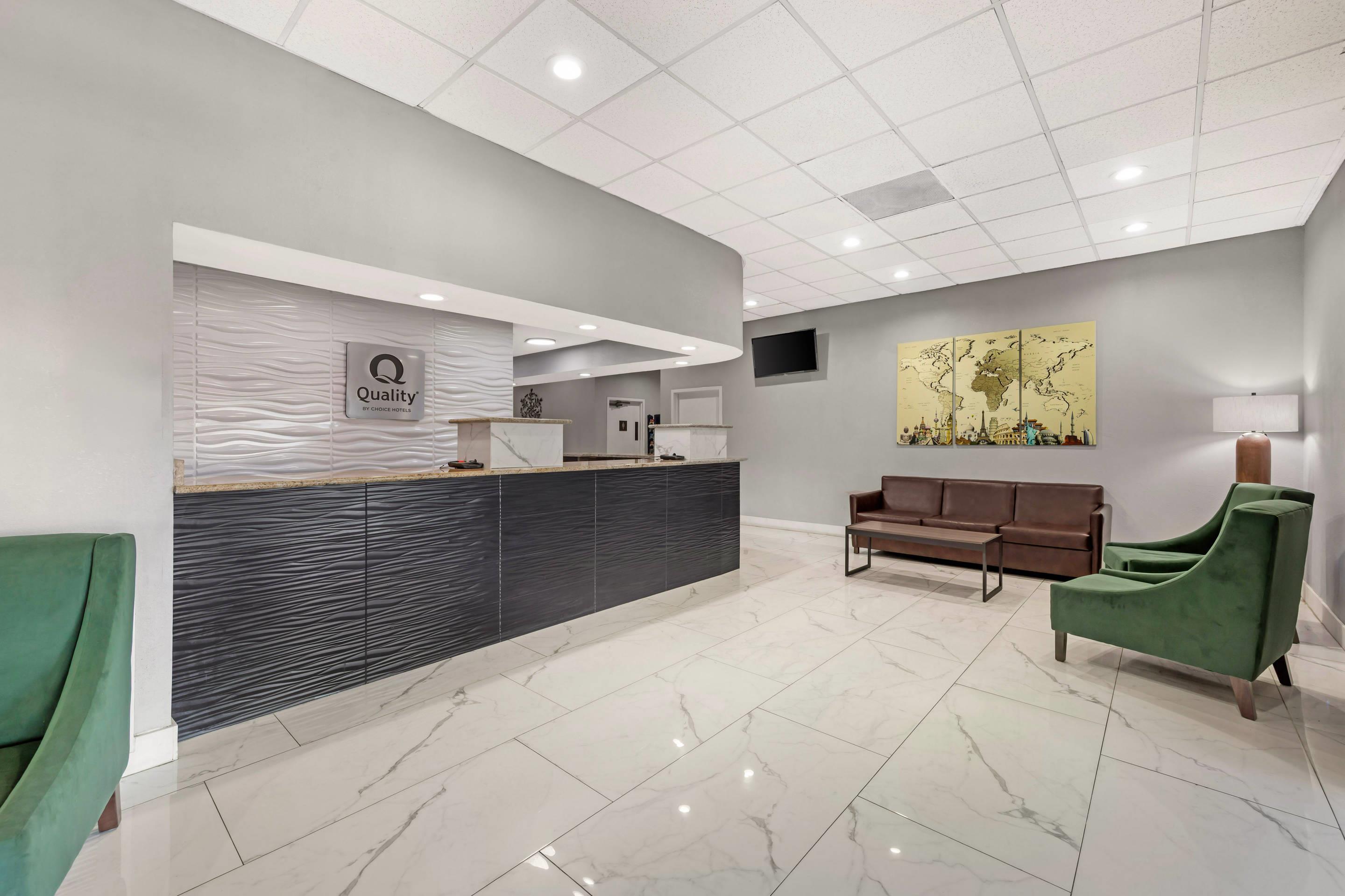 Hotel lobby