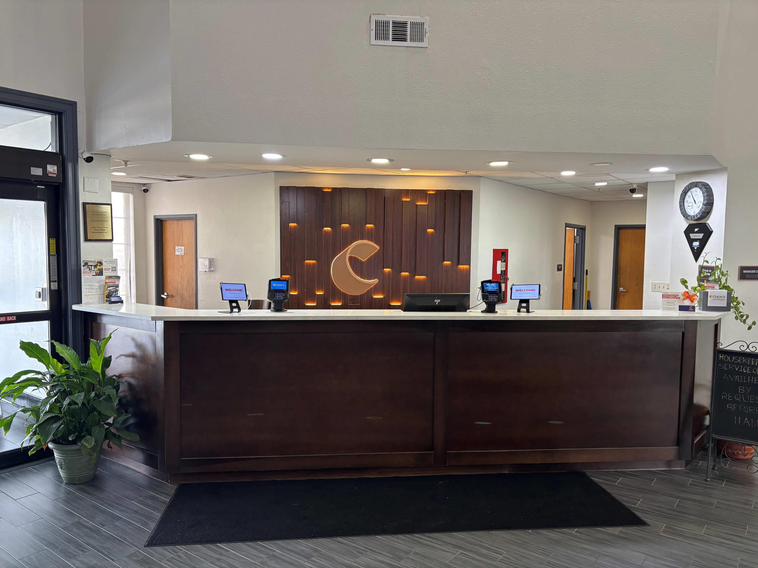 Front desk