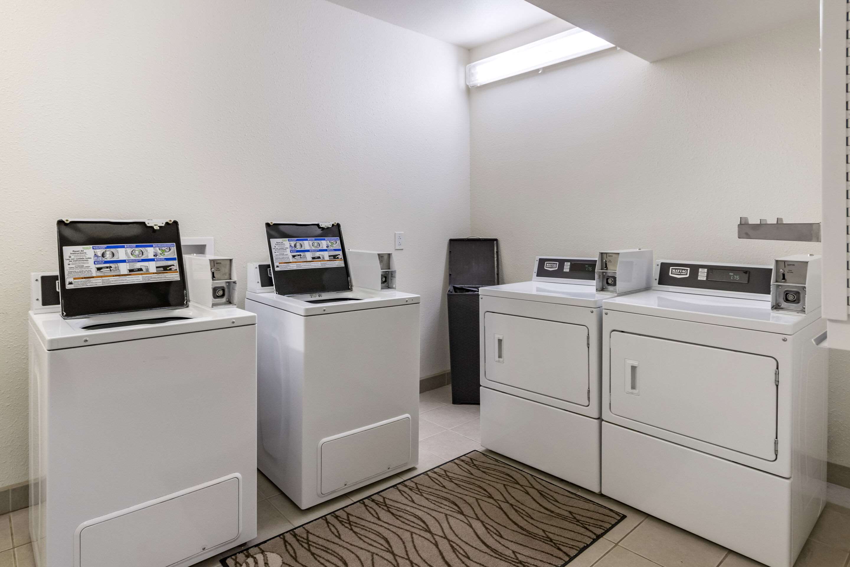 Guest laundry facilities