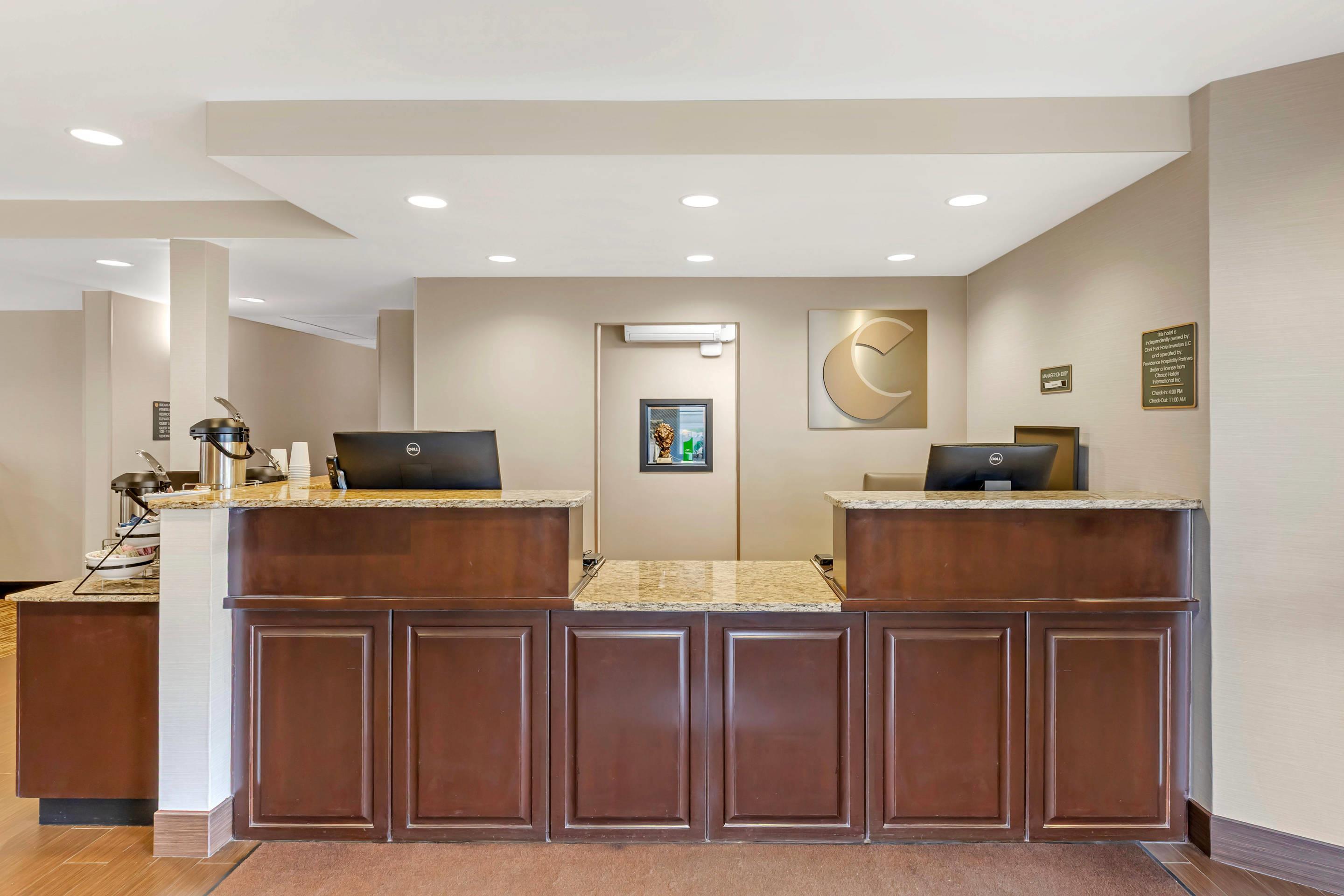 Front desk
