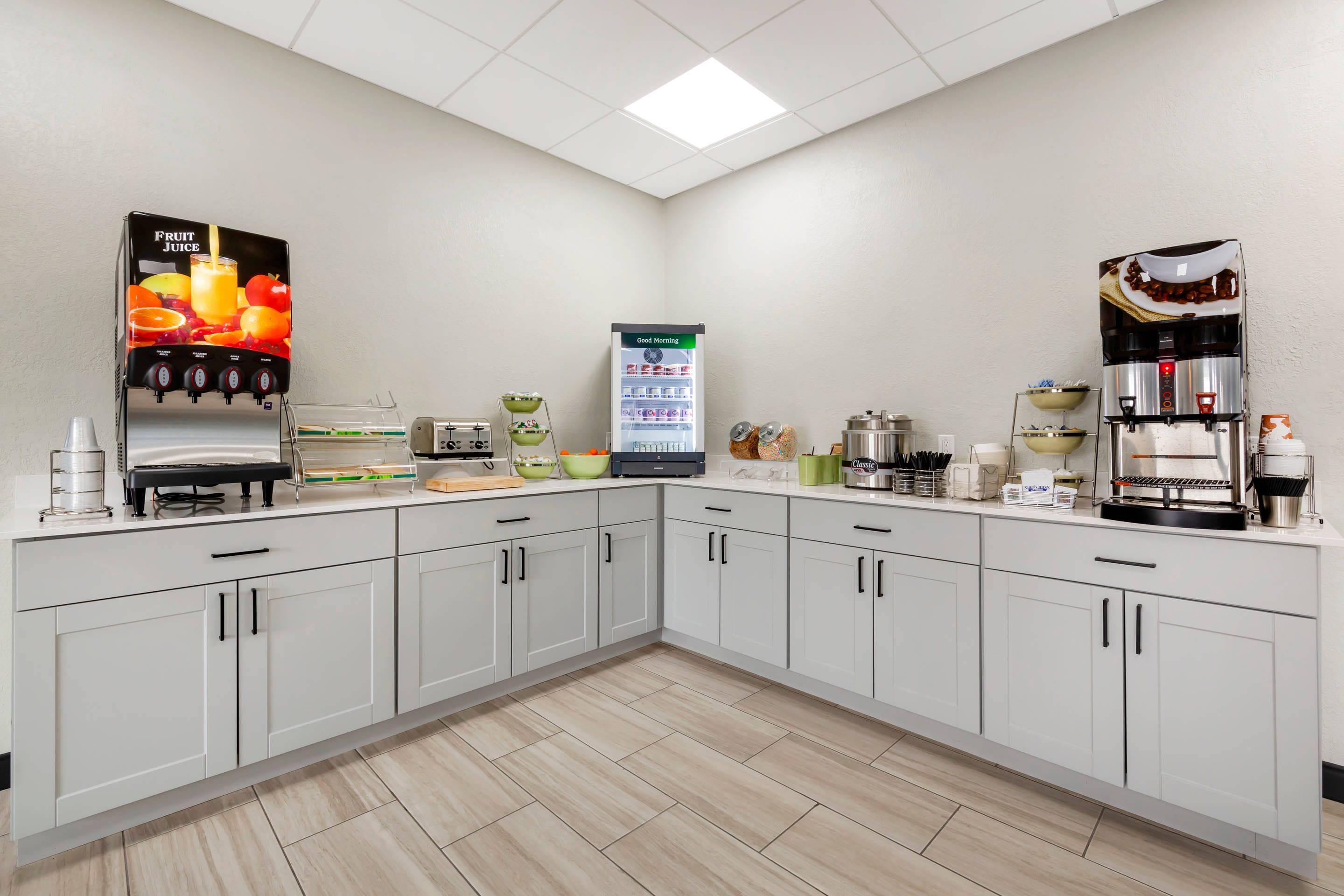 Breakfast area