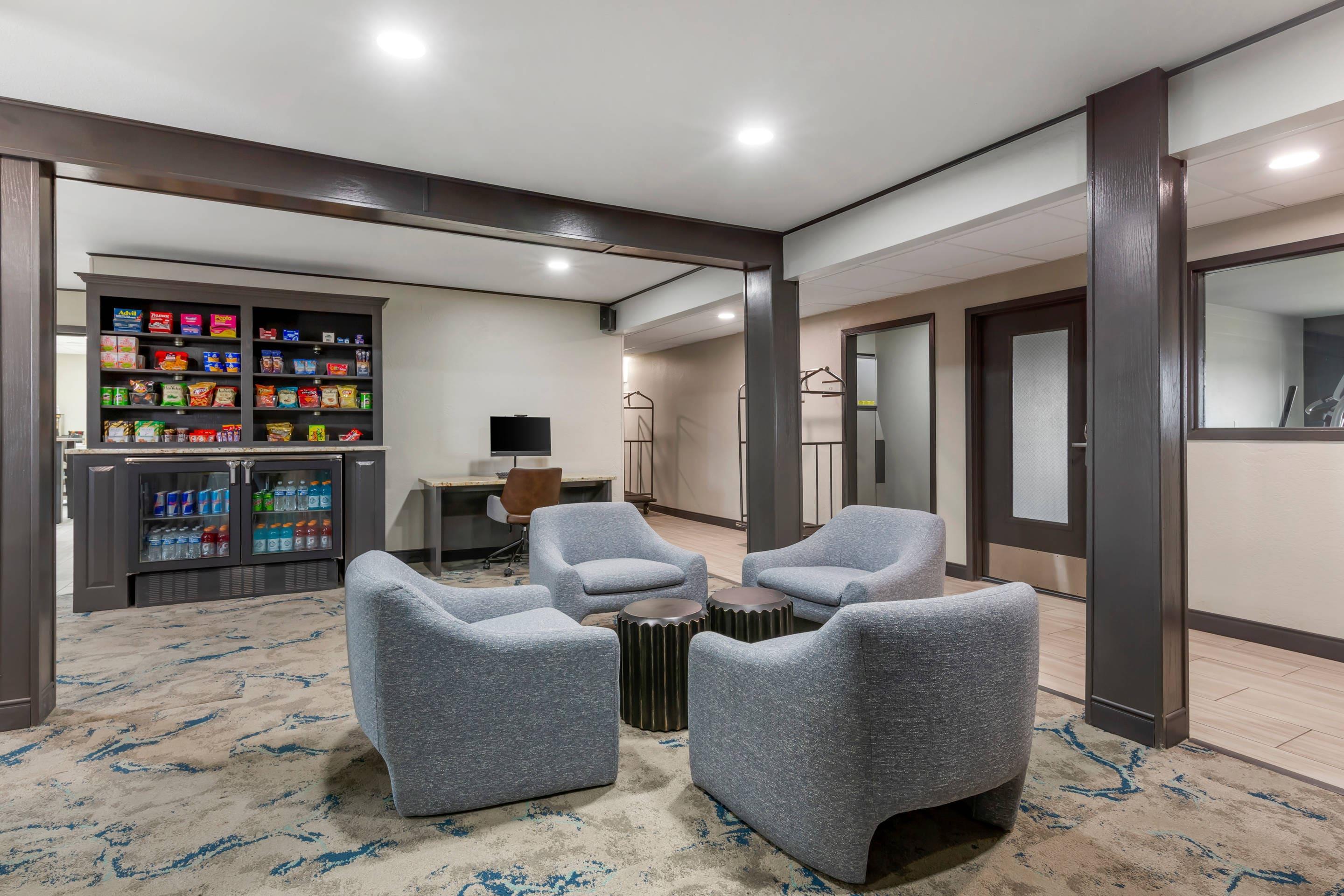 Lobby with sitting area