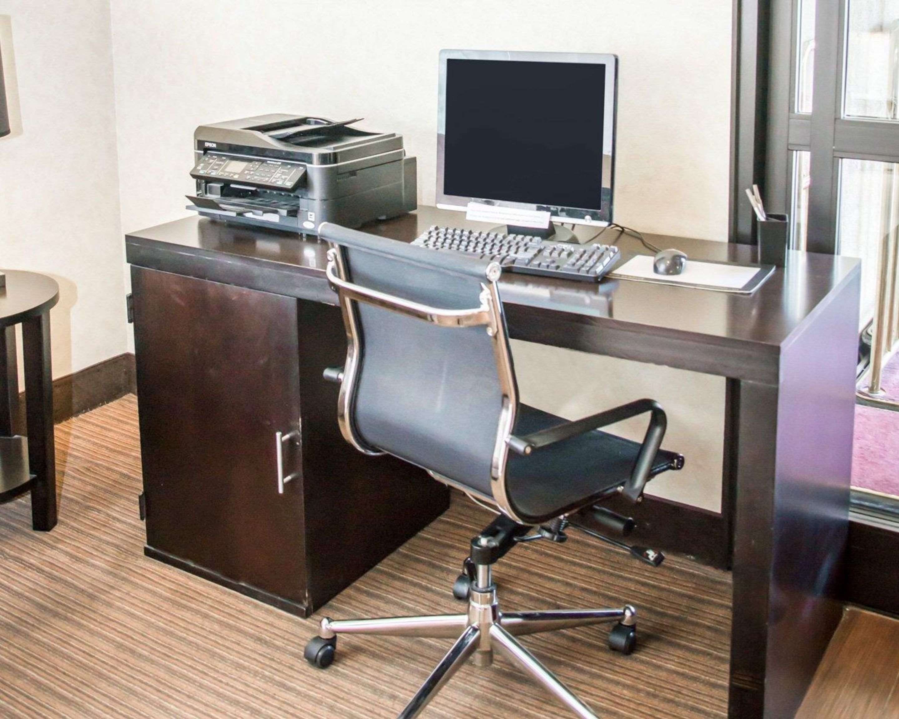 Business center with high-speed Internet access