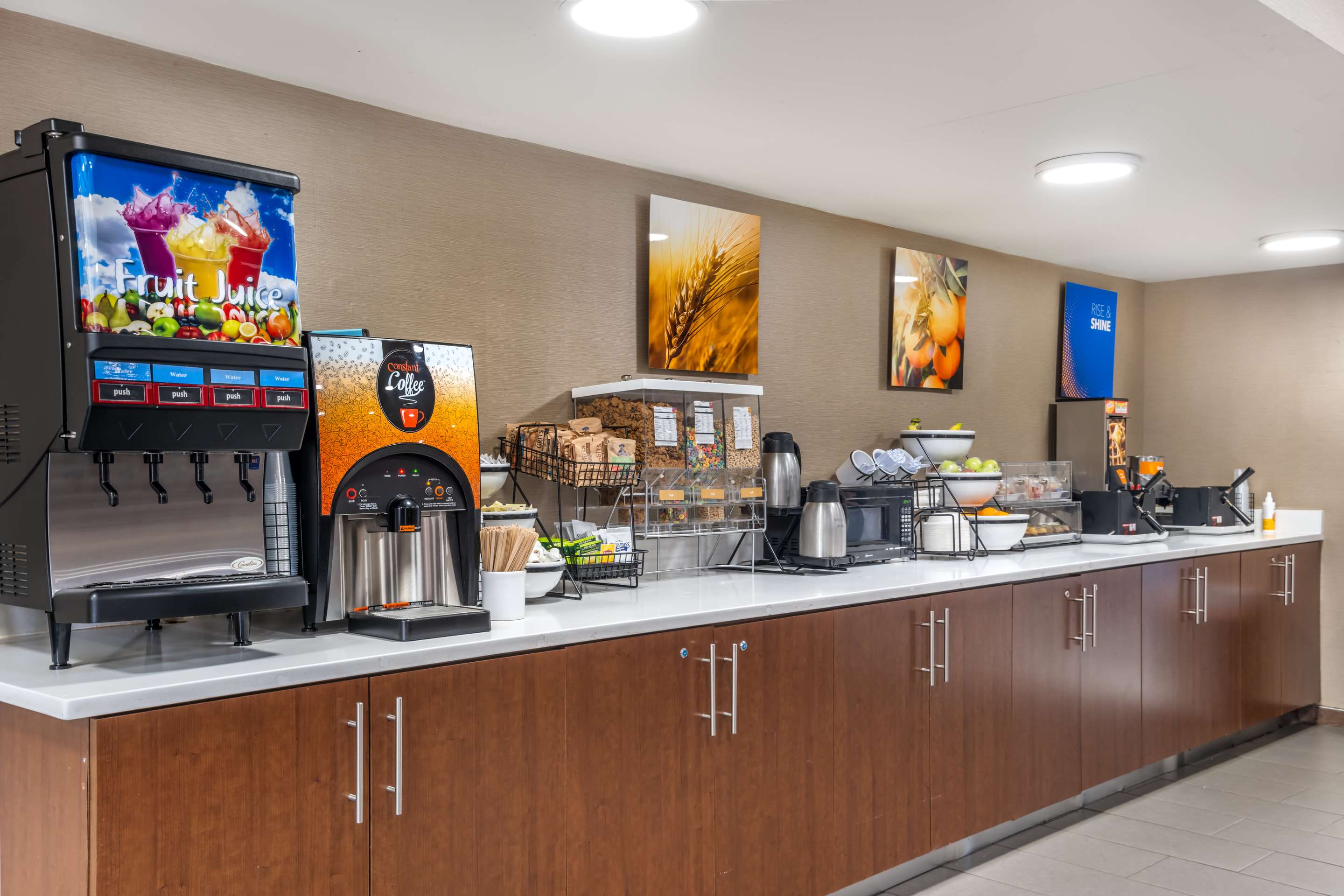Breakfast counter