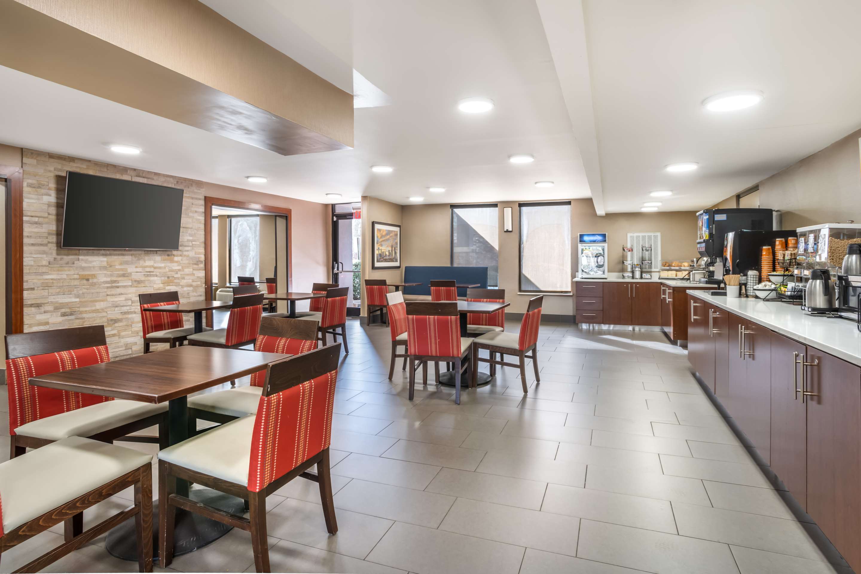 Breakfast area