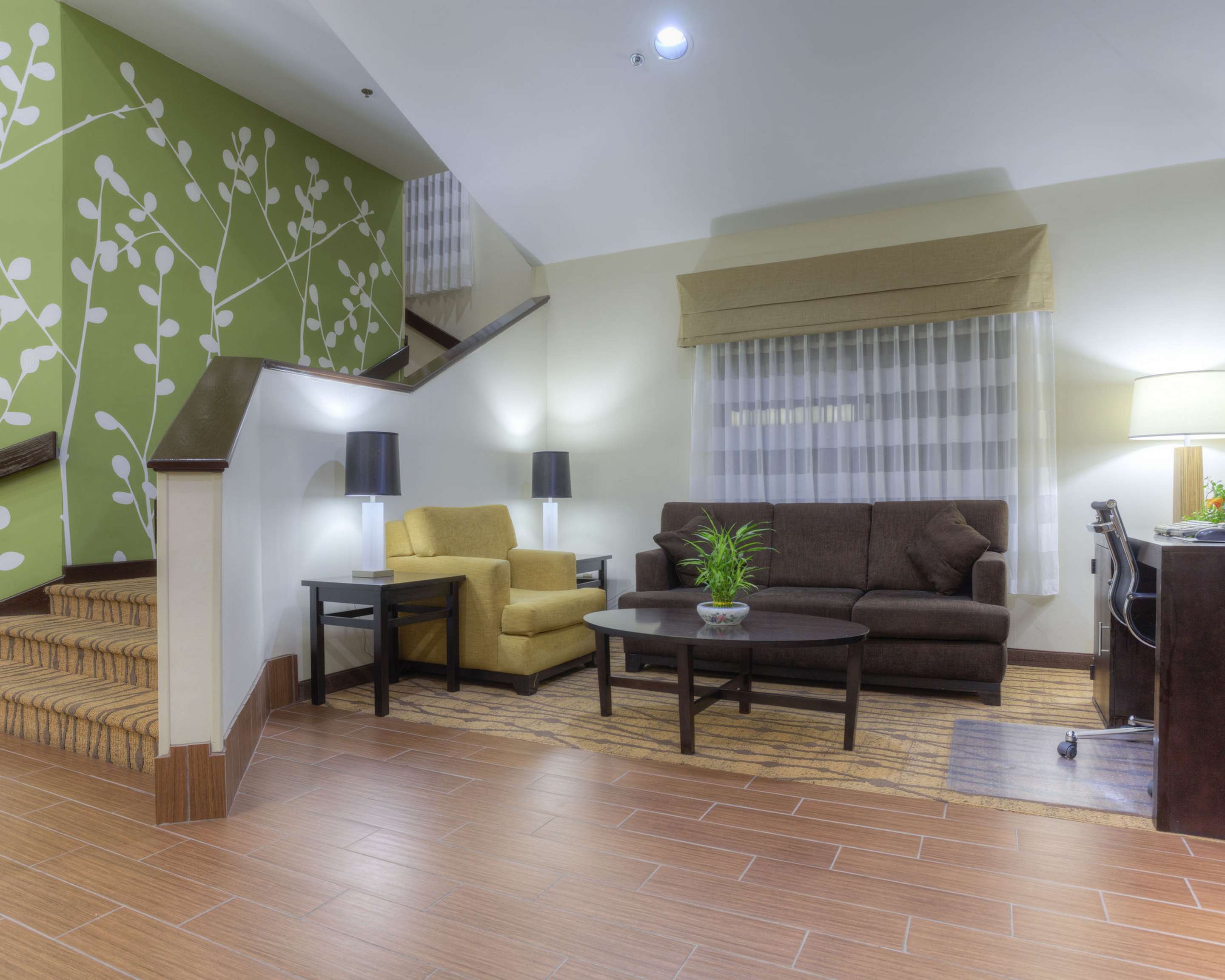 Spacious lobby with sitting area | Sleep Inn Bryson City - Cherokee Area