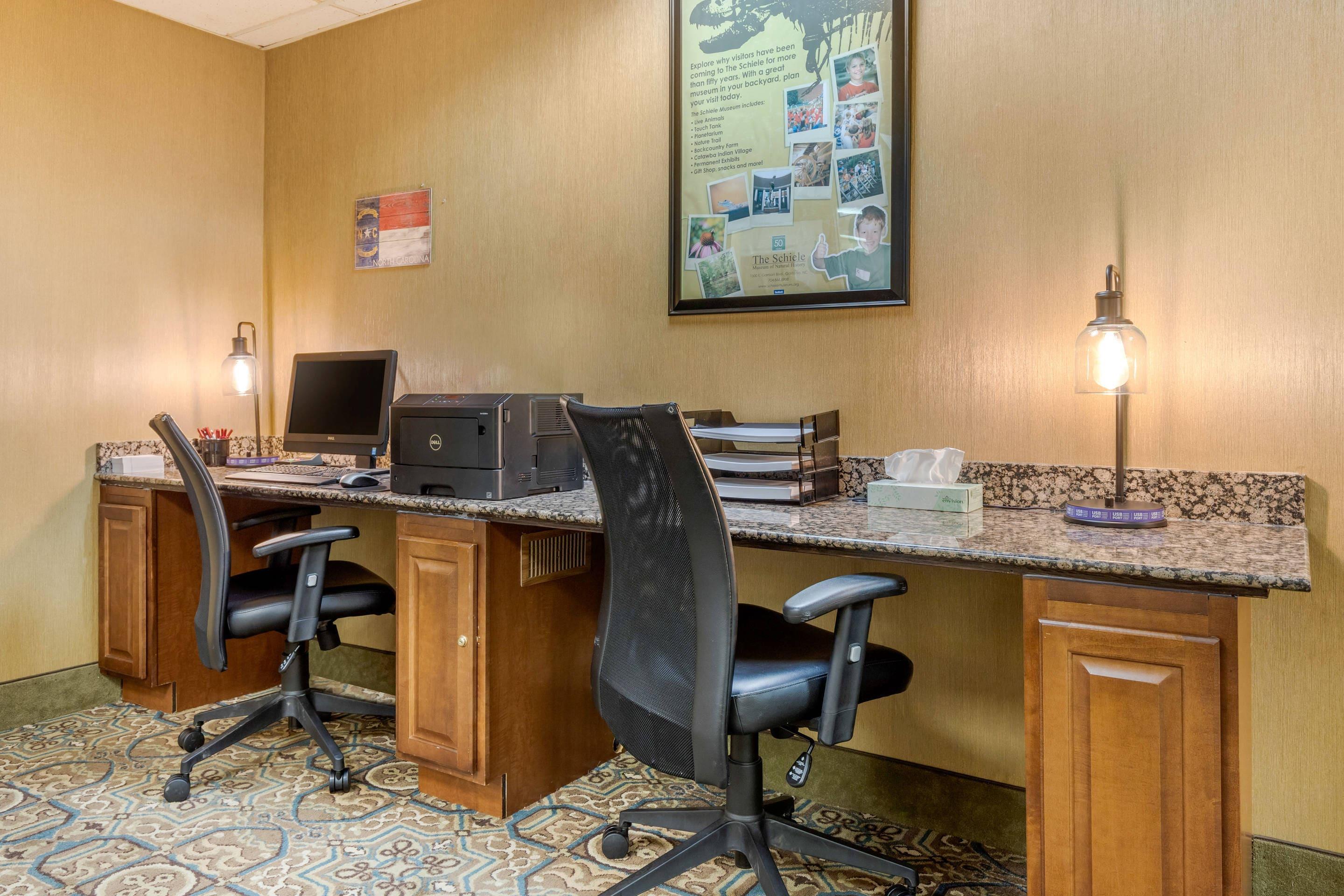 Business center | Comfort Suites Gastonia - Charlotte