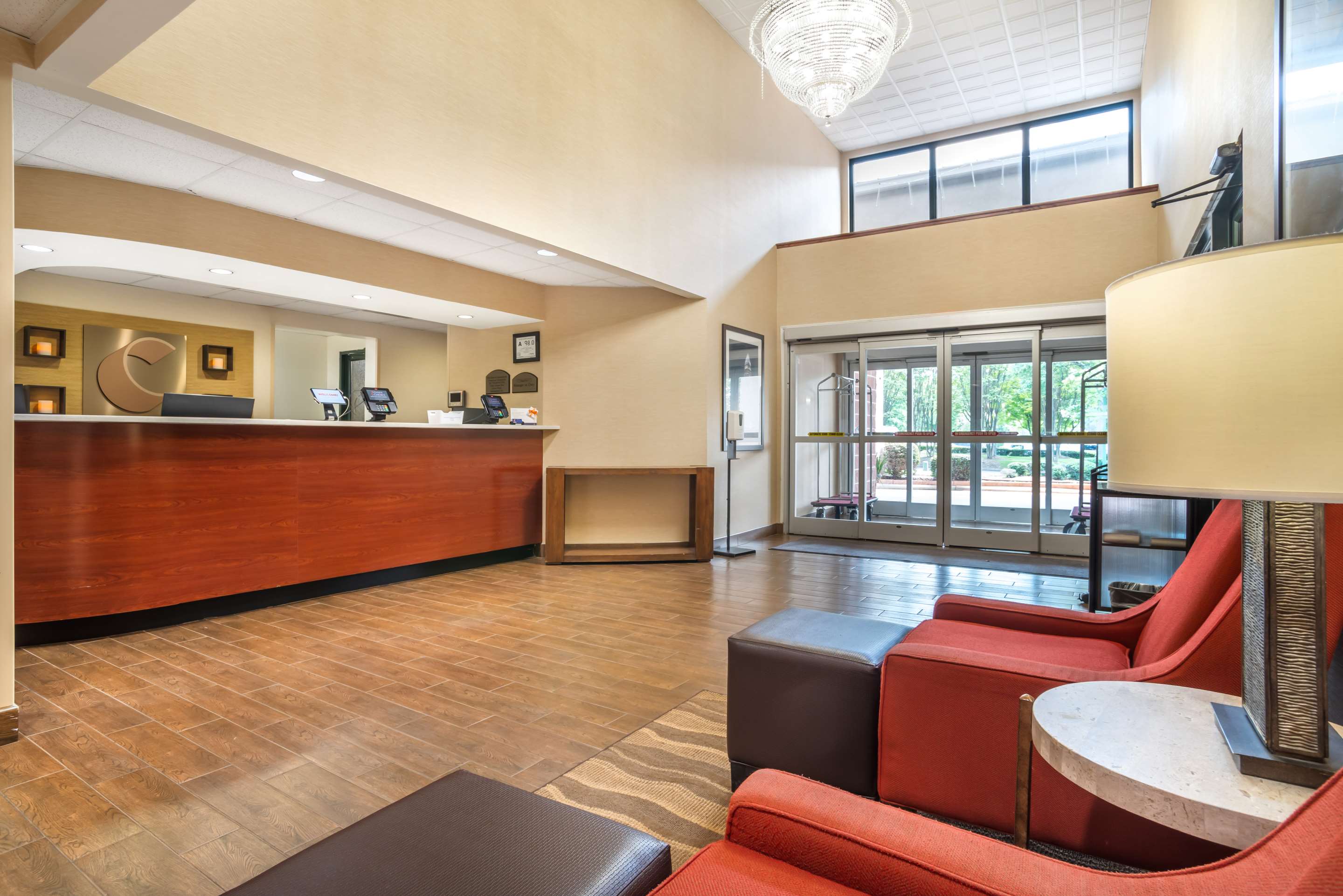 Hotel lobby