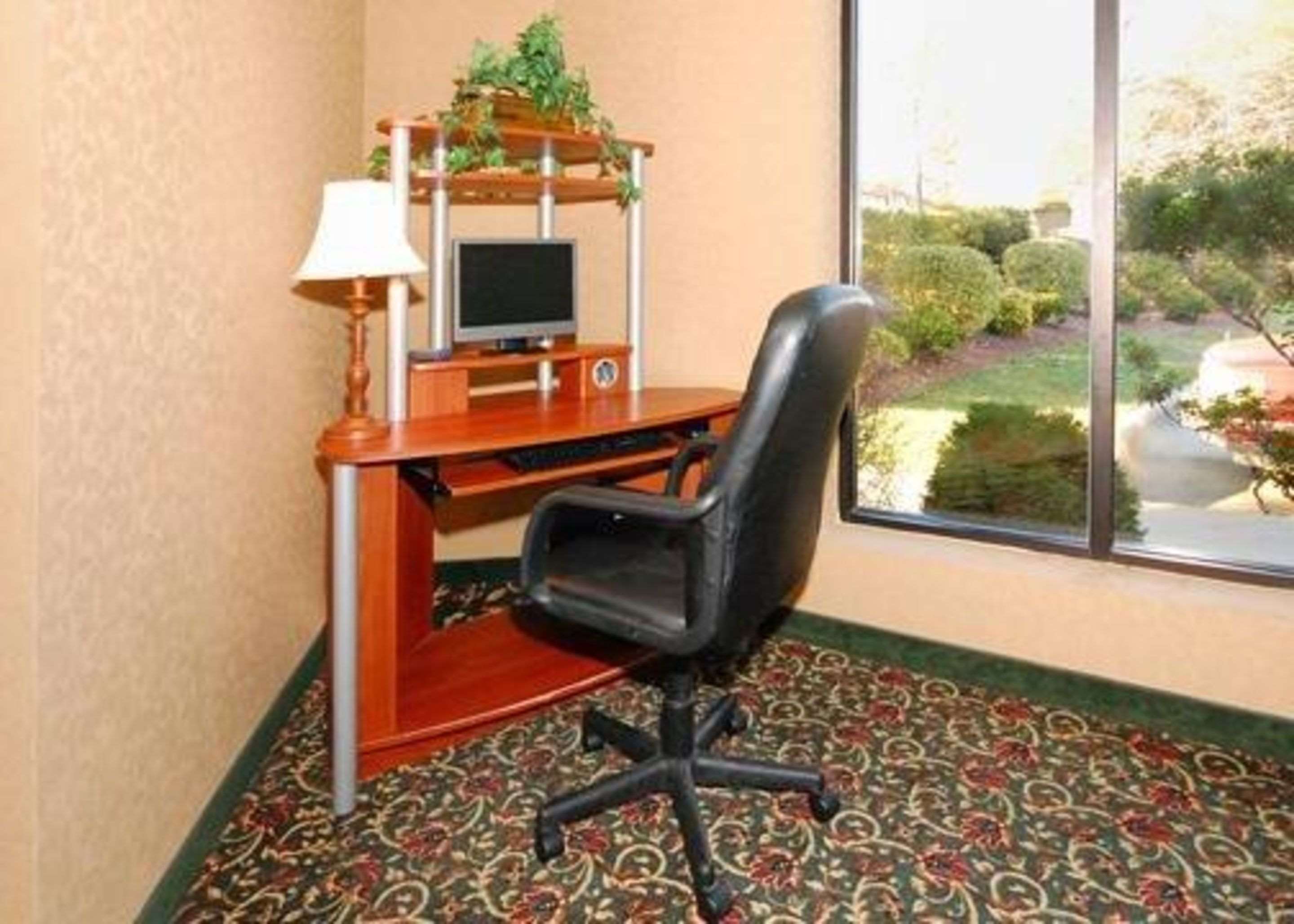 Computer in the lobby